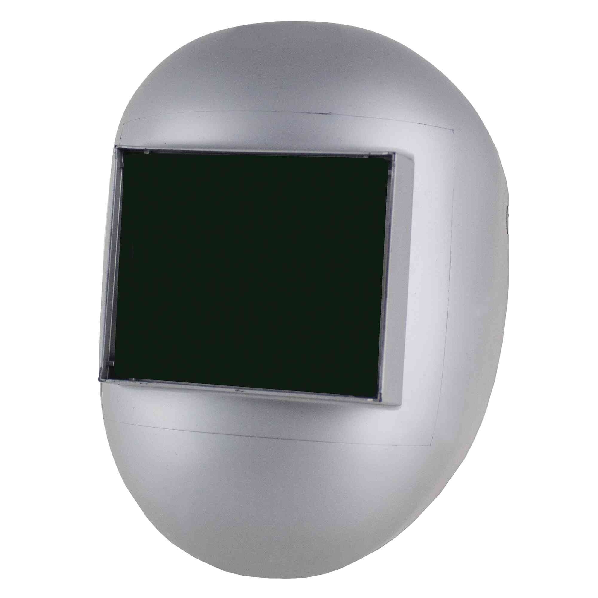 Sellstrom® - Welding Helmet - Passive - Nylon - Fixed Front  - 5.25" x 4.50" Viewing Area - Shade 10 - Ratcheting Headgear - Silver - 280 Series - Model # S28911