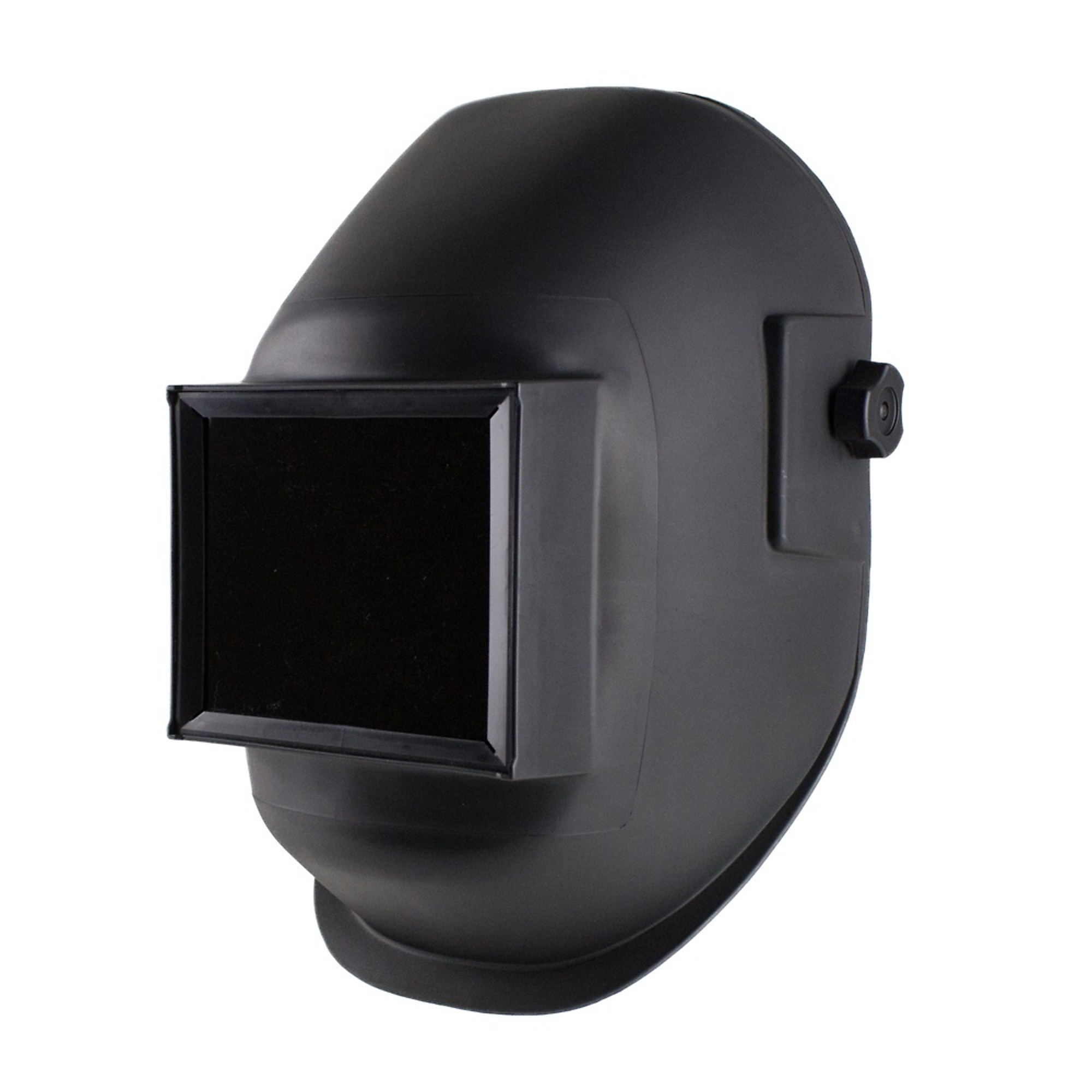 Sellstrom® - Welding Helmet - Passive - Nylon - Fixed Front  - 4.5" x 5.25" Viewing Area - Shade 10 - Ratcheting Headgear - Black - Super View Series - Model # S29901