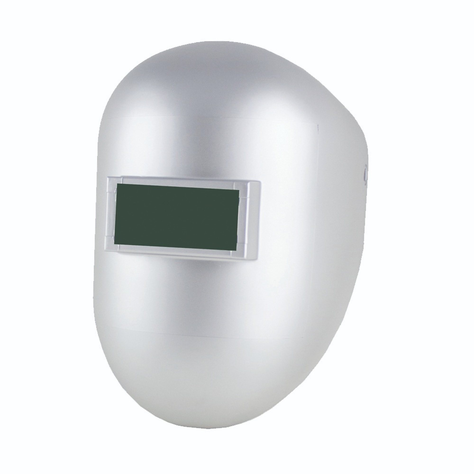 Sellstrom® - Welding Helmet - Passive - Nylon - Fixed Front  - 2" x 4.25" Viewing Area - Shade 10 - Ratcheting Headgear - Silver - 280 Series - Model # S28511