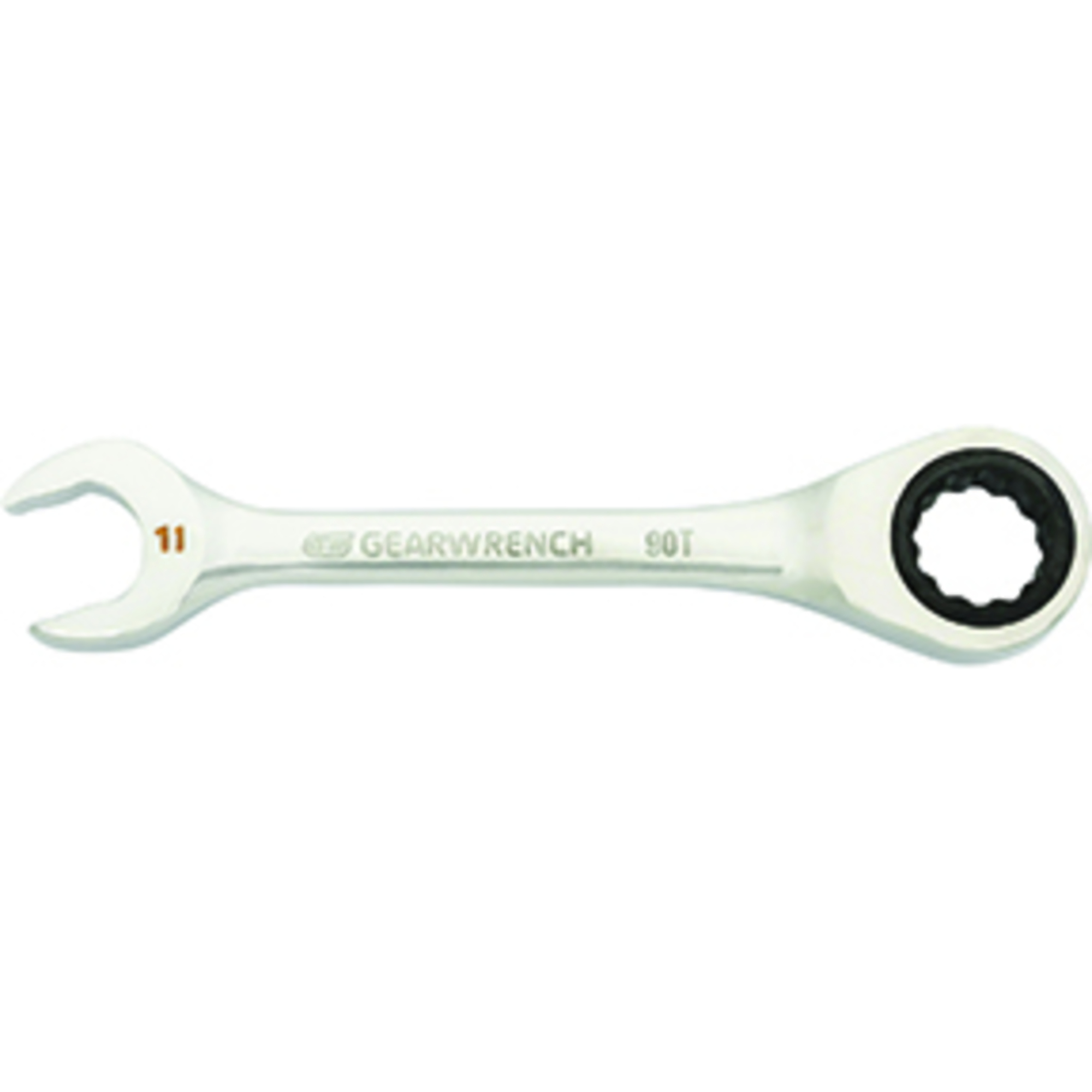 GearWrench Compact Stubby Combination Wrench — 11mm, 90-Tooth, 12-Point, Model# KDT86841