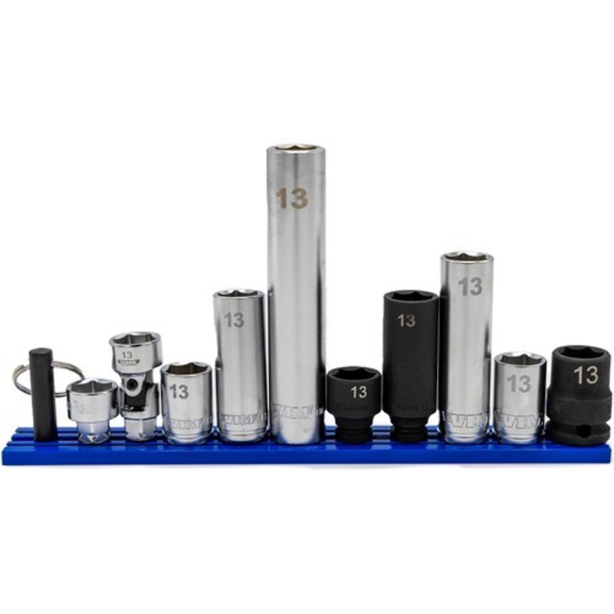 VIM Tools 10-Pc. 13mm Socket Master Set, Model# VIM13X10
