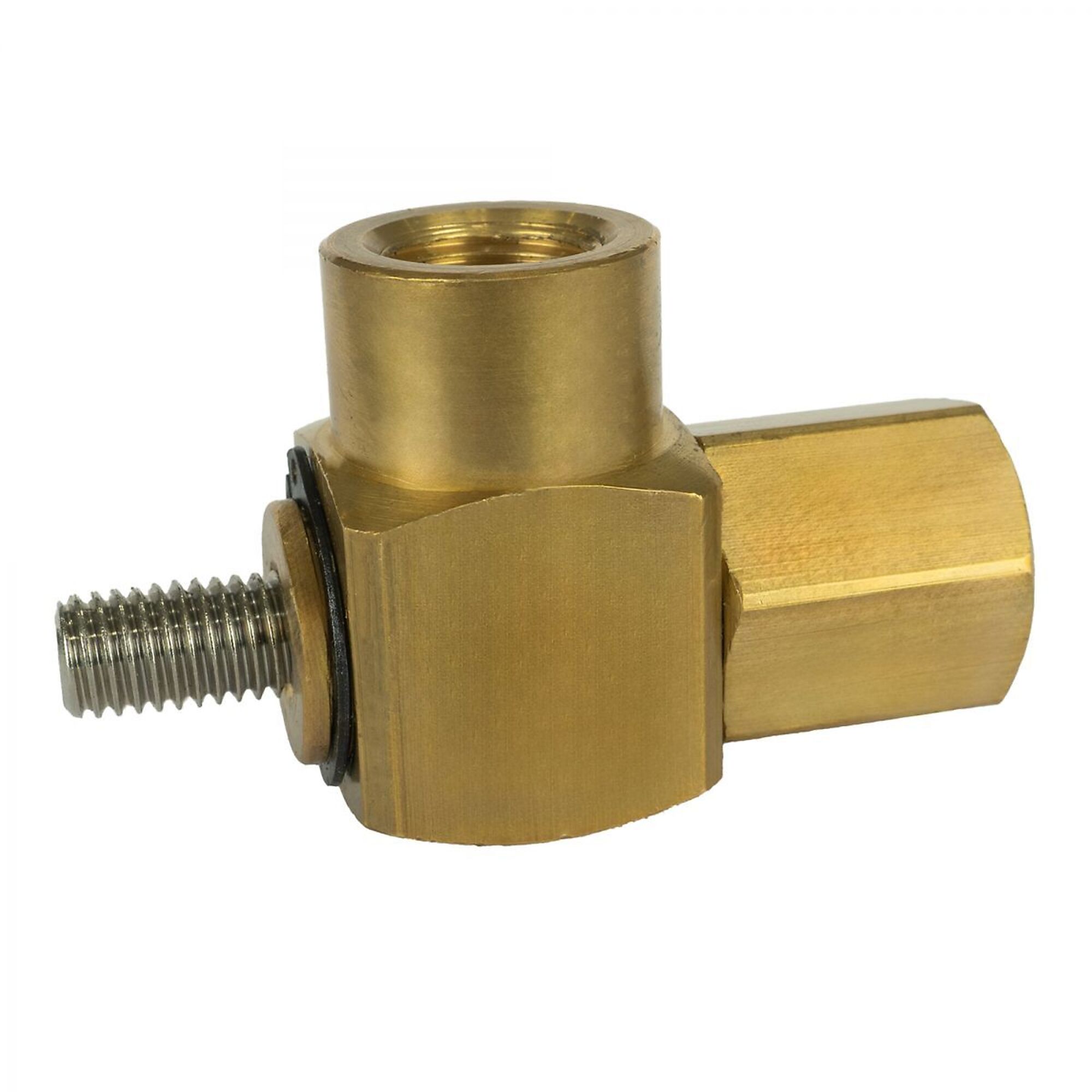 Brass Part 3/8" NPT- For 3/8" Hose Reel Medium Dual Arm Reel - RPBSDA38