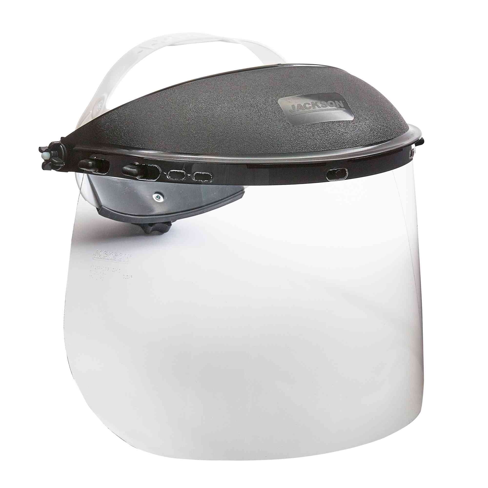 Jackson Safety® - Face Shield - ANTHEM+ Series - 8" x 15.5" x 0.40" Window - Clear - Ratcheting Headgear - Model # 14953