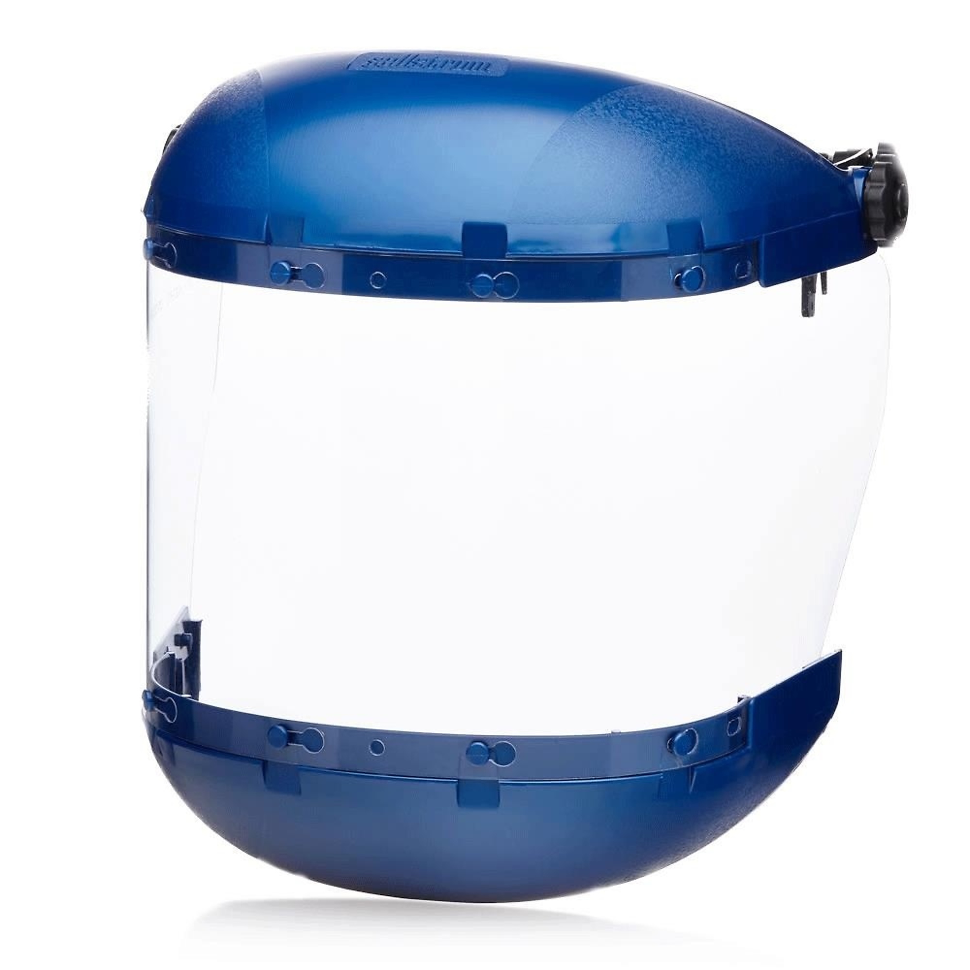 Sellstrom® - Face Shield - 380 Series - 6.5" x 19.5" x 0.040" Window - Clear AF - Universal Hard Hat Slot Adapter Headgear - Dual Crown - Model # S38240