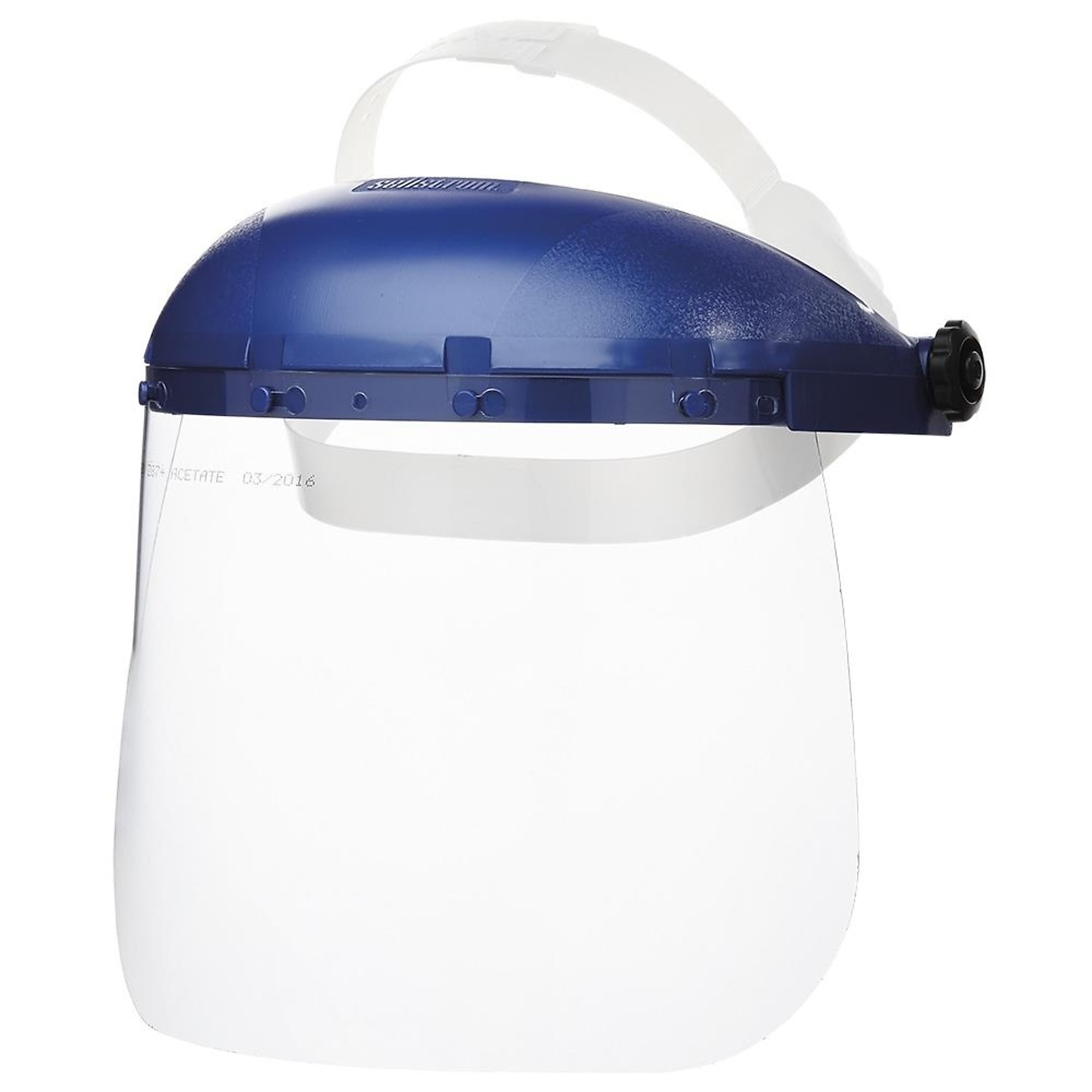 Sellstrom® - Face Shield - 390 Series - 8” x 16” x .040”  Window - Clear - Pin Lock Headgear - Single Crown - Model # S39020
