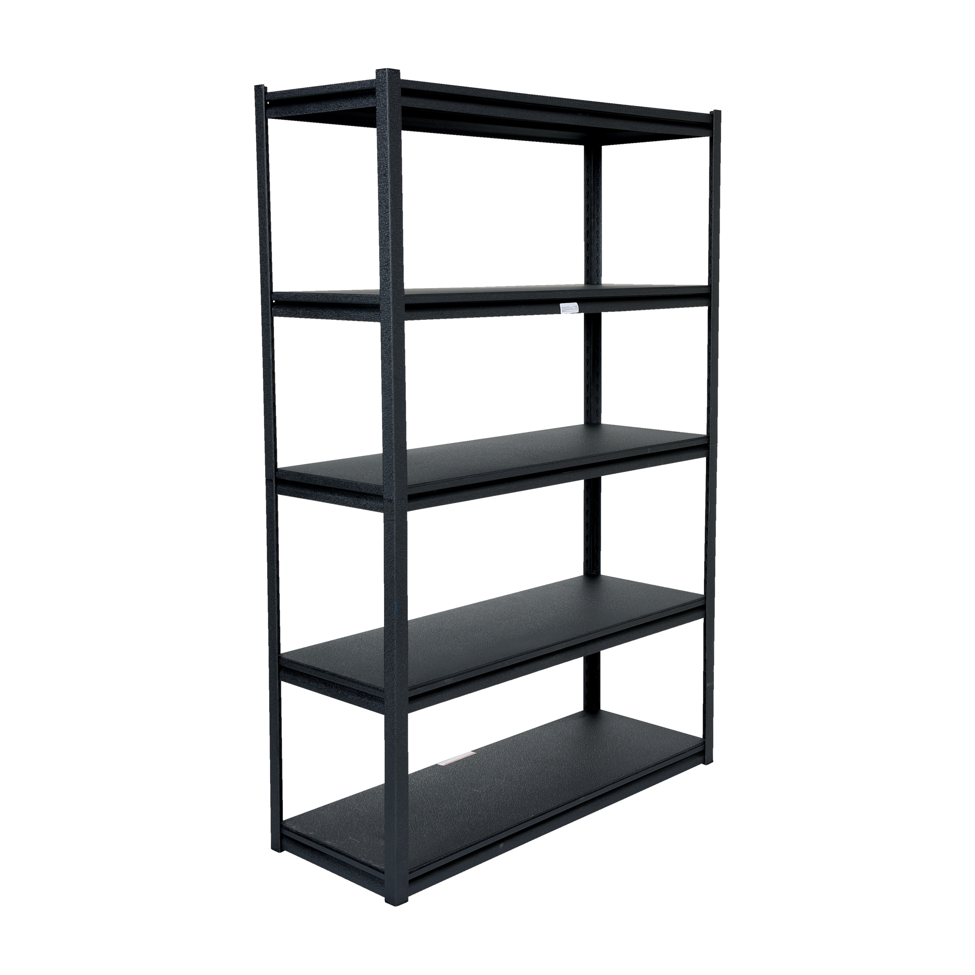 Vestil Steel Powder Coated Bolt-Less Shelving 48 In. x 18 In. x 72-1/4 In. 2000 Lb. Capacity Black