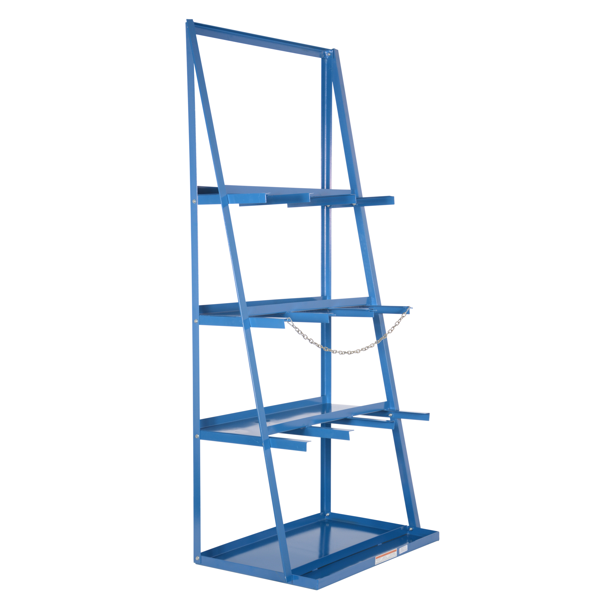 Vestil Steel Vertical Bar Rack 39.375 x 24.125 x 84 3,000 Lb. Capacity Blue