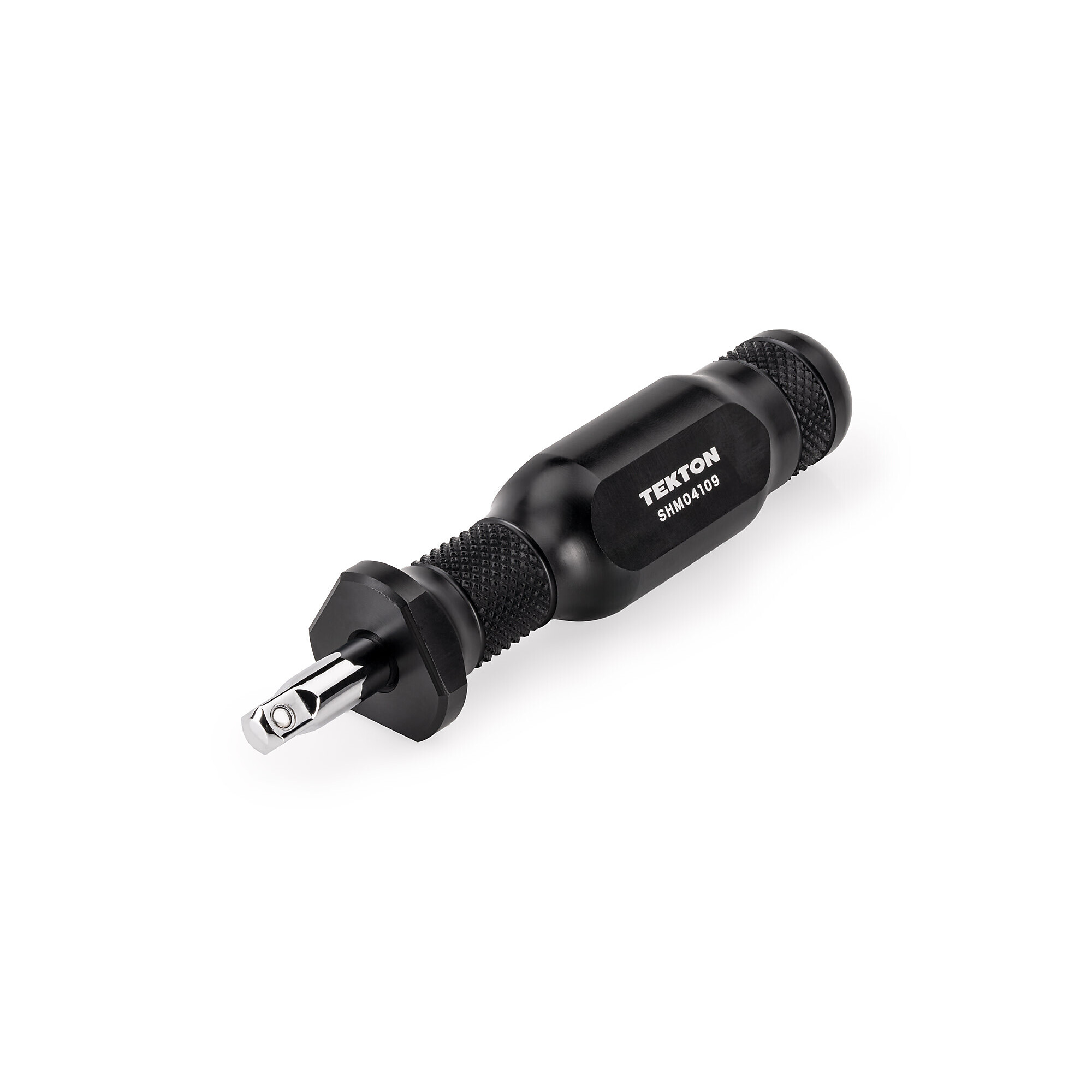 TEKTON 1/4 Inch Drive x 5 Inch Aluminum Spinner Handle (1 Inch Shank) | SHM04109