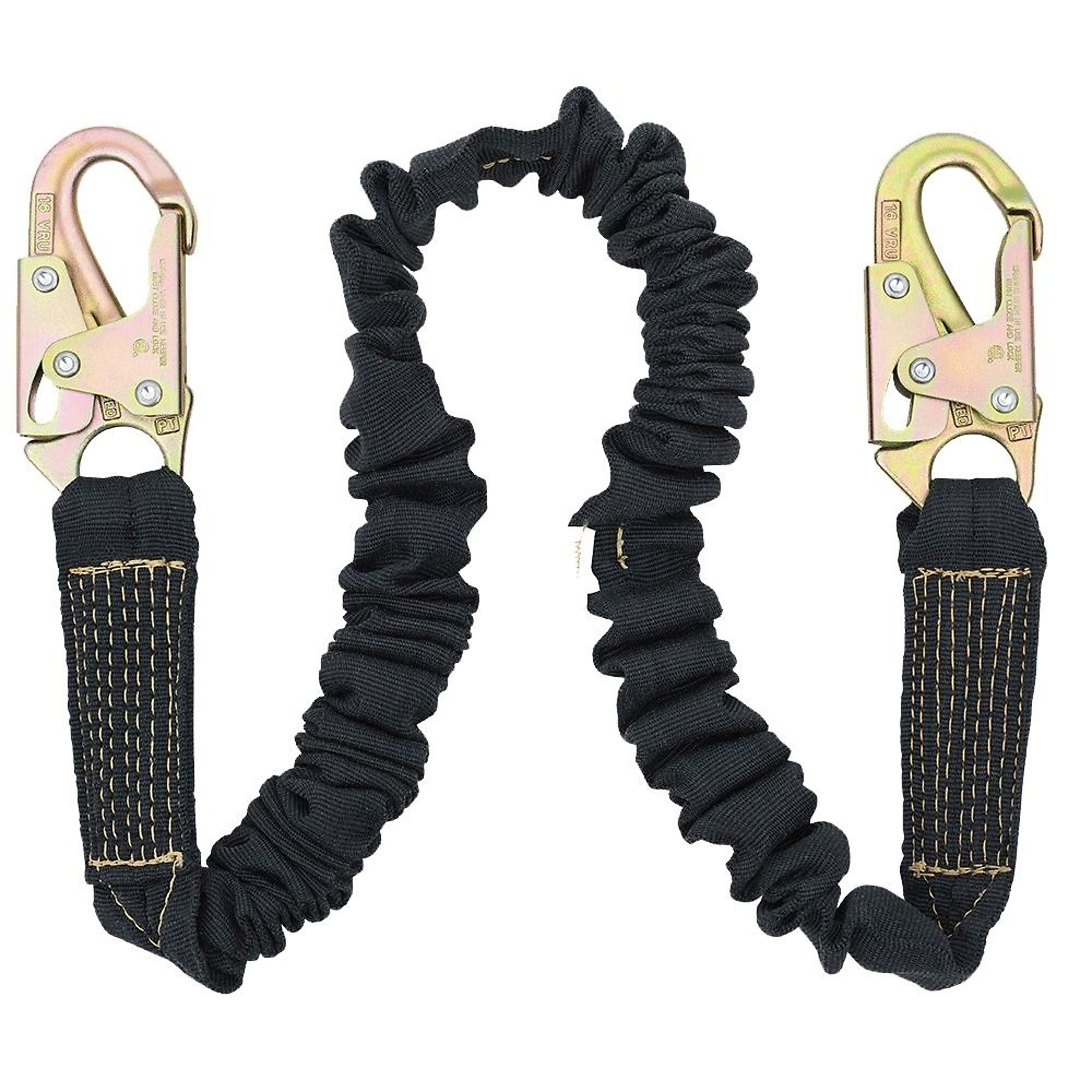 PeakWorks® - Welder’s Shock Absorbing Lanyard - Kevlar W/ POY Core - Single Leg - Weight Capacity 130 to 310 Lbs - 6' - Model # V8109506