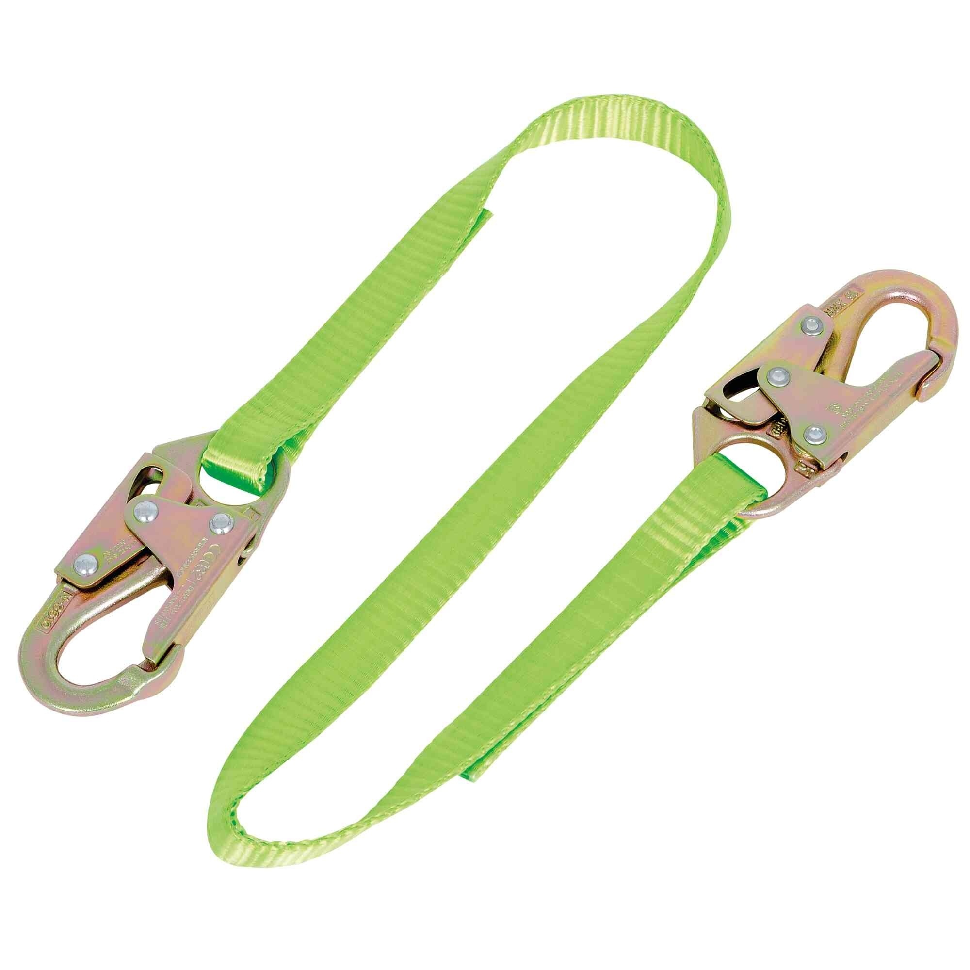 PeakWorks® - Restraint Lanyard with 1" Webbing - Snap Hooks - 4 FT - Model # V815404