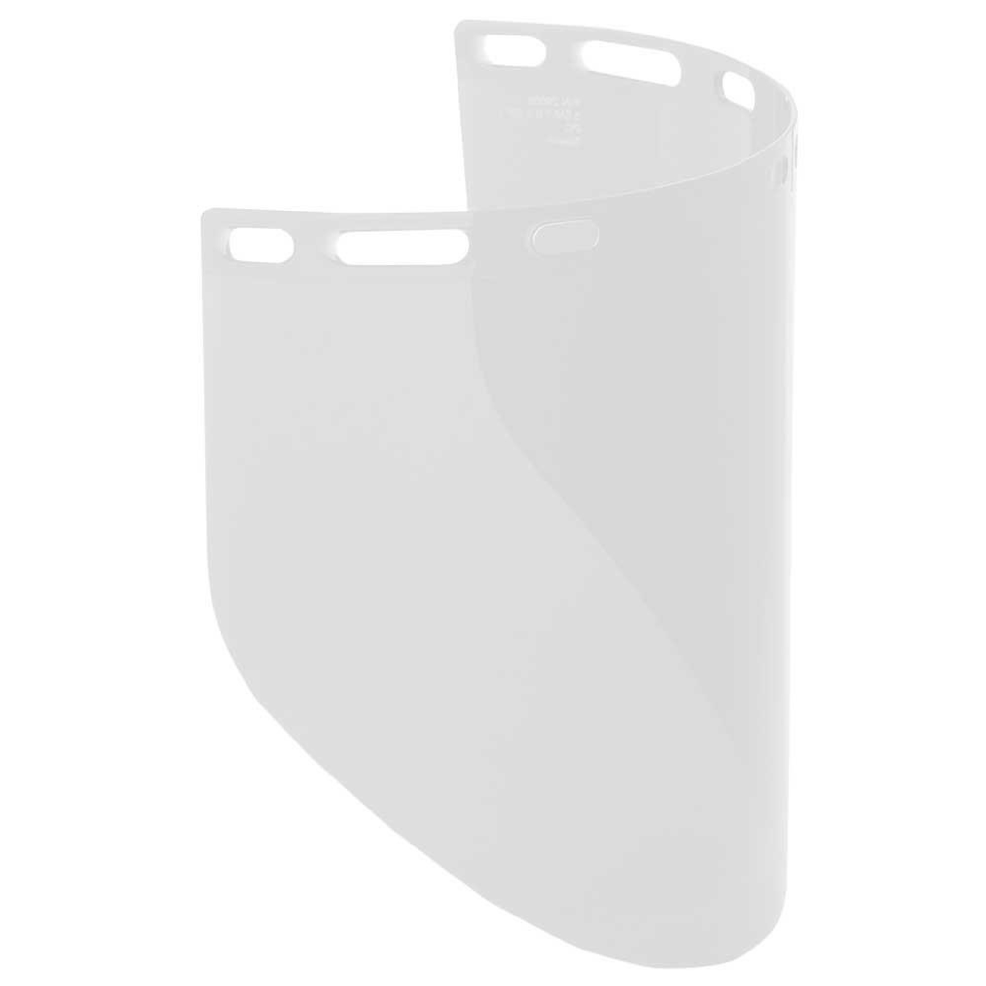 Jackson Safety® - Replacement Windows for F20 Polycarbonate Face Shields - Clear - 9" x 15.5" x 0.060" - Shape R - Unbound - Model # 29057