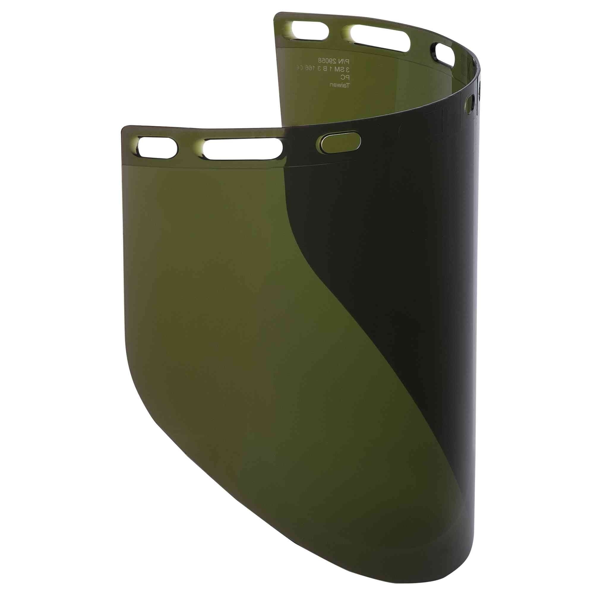 Jackson Safety® - Replacement Windows for F50 Polycarbonate Face Shields - IRUV 3.0 - 9" x 15.5" x 0.060" - Shape R - Unbound - Model # 29058