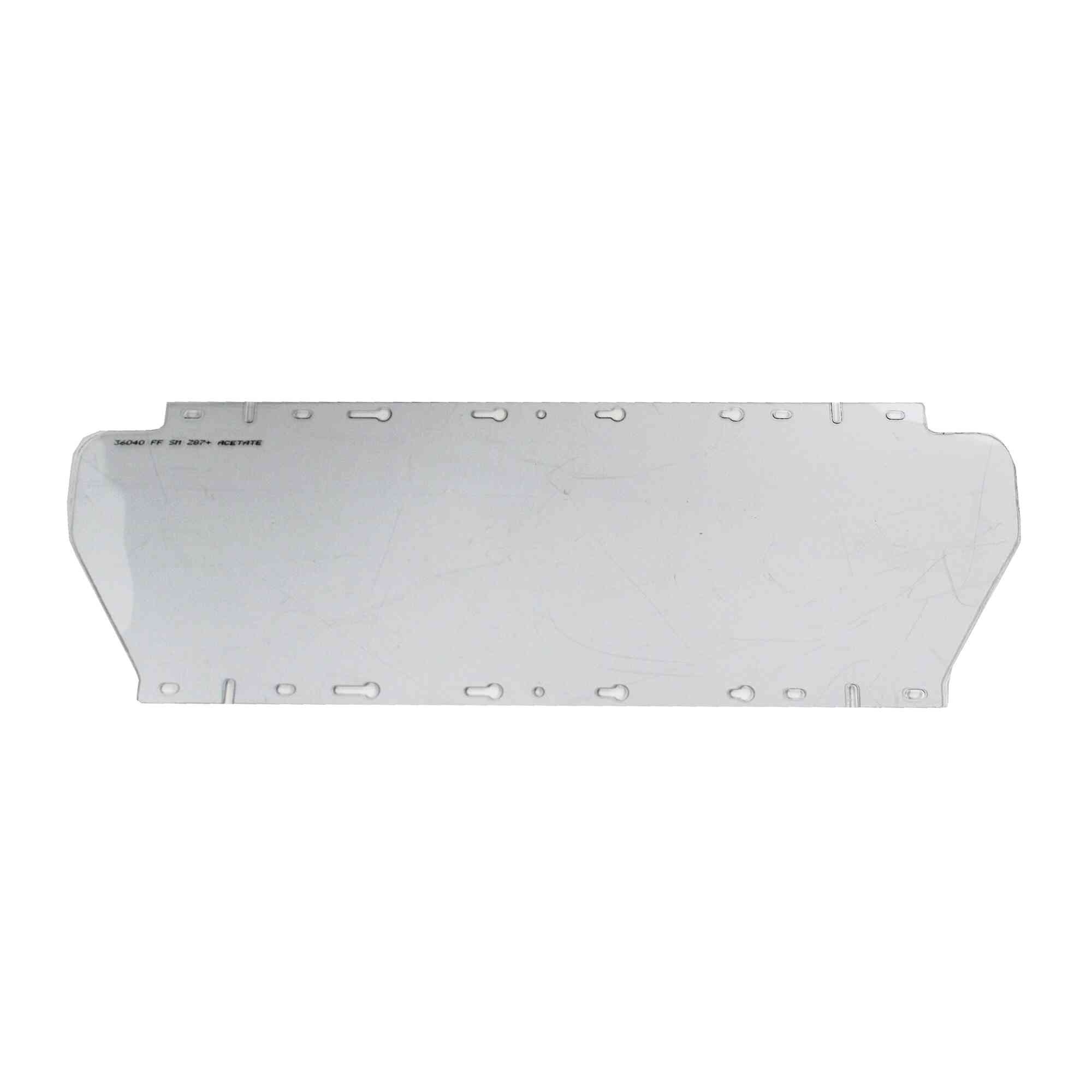 Sellstrom® - Replacement Windows for 380 Series Face Shields - Clear - 6.5” x 19.5” x 0.040” - Sta-Clear® Anti-Fog - Model # S36040
