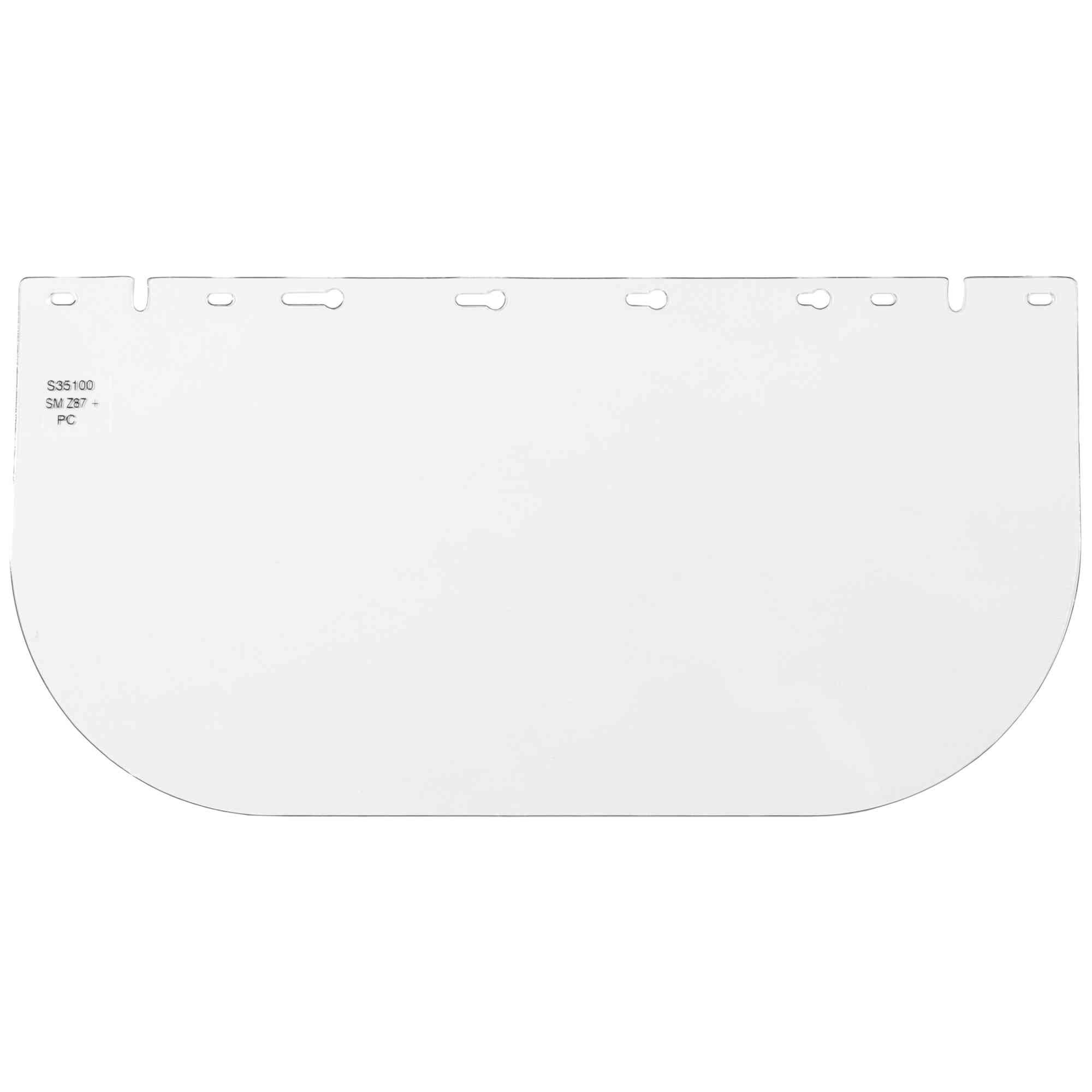 Sellstrom® - Replacement Windows for 390 Series Face Shields - Clear - 8” x 16” x 0.040” - Uncoated - Model # S35100