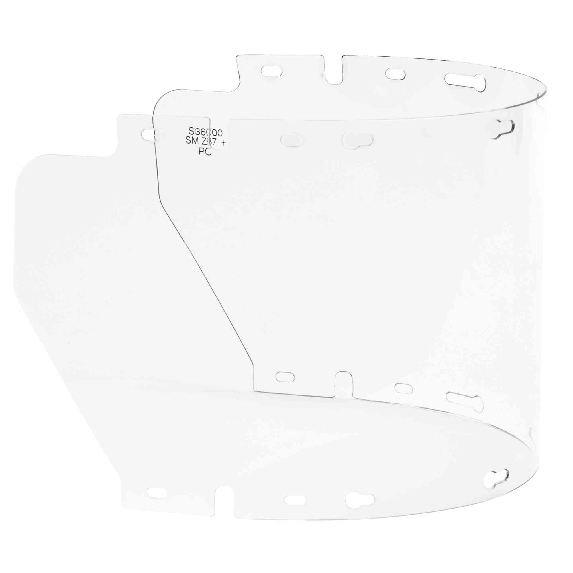 Sellstrom® - Replacement Windows for 380 Series Face Shields - Clear - 6.5” x 19.5” x 0.040” - Uncoated - Model # S36000