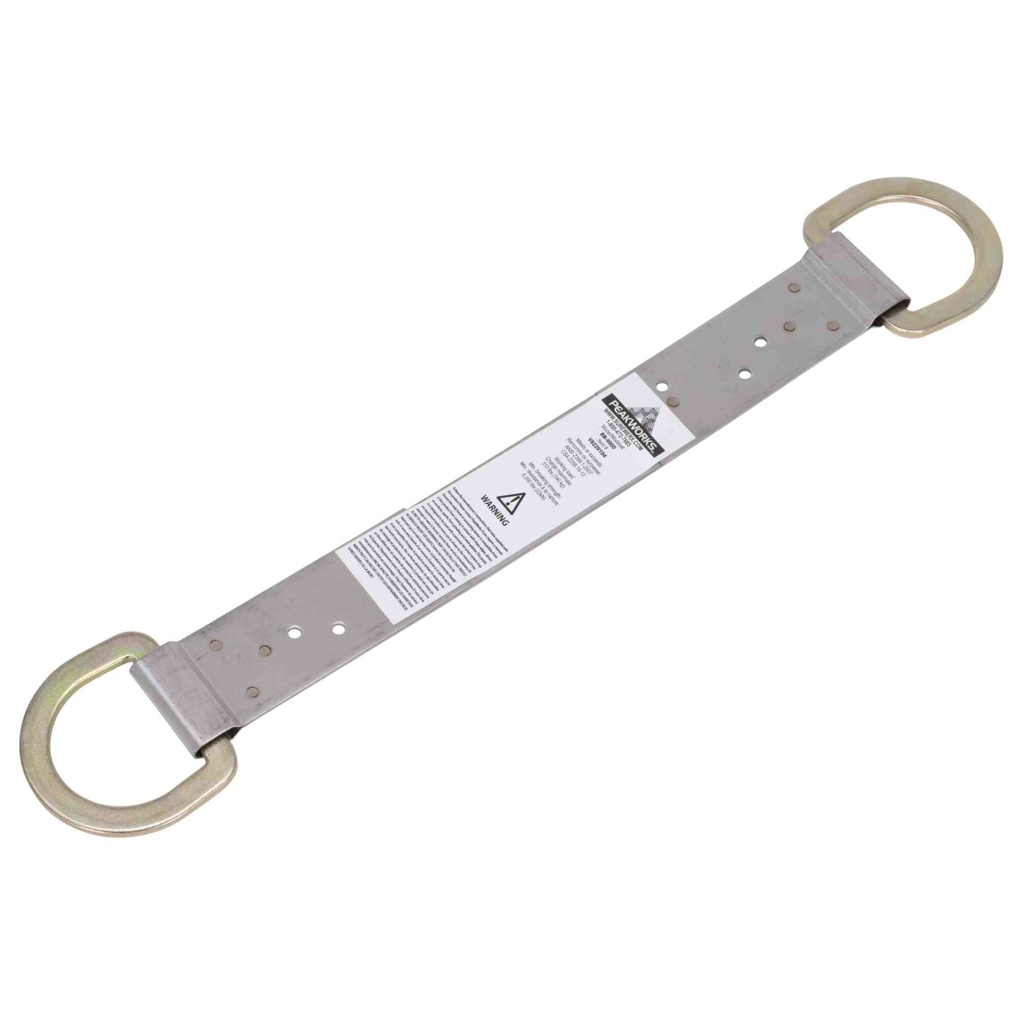 PeakWorks® - Stainless Steel Reusable Roof Anchor Bracket - Model # V8229104