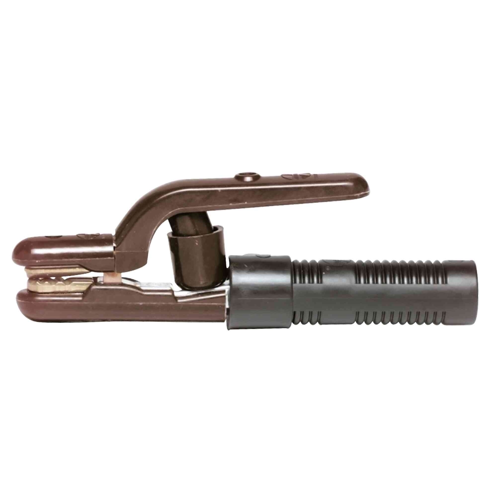 Jackson Safety® - Electrode Holders A-W - Aluminum Alloy - Electrode Capacity 1/4 inch - Cable Connection Capacity 3 through 2/0 - Weight 14 Ounces - Medium Duty - Model # 14682