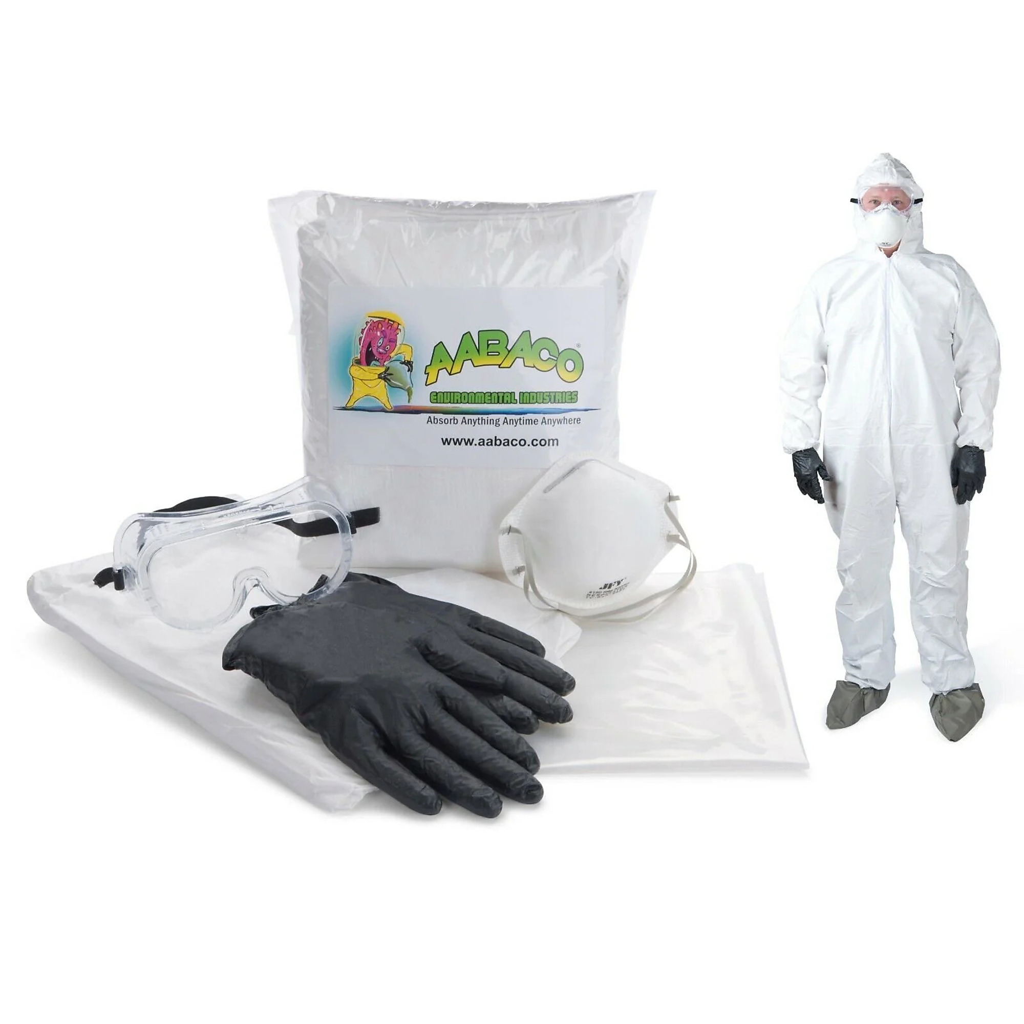 AABACO First Aid Personal Protection Kit, Large