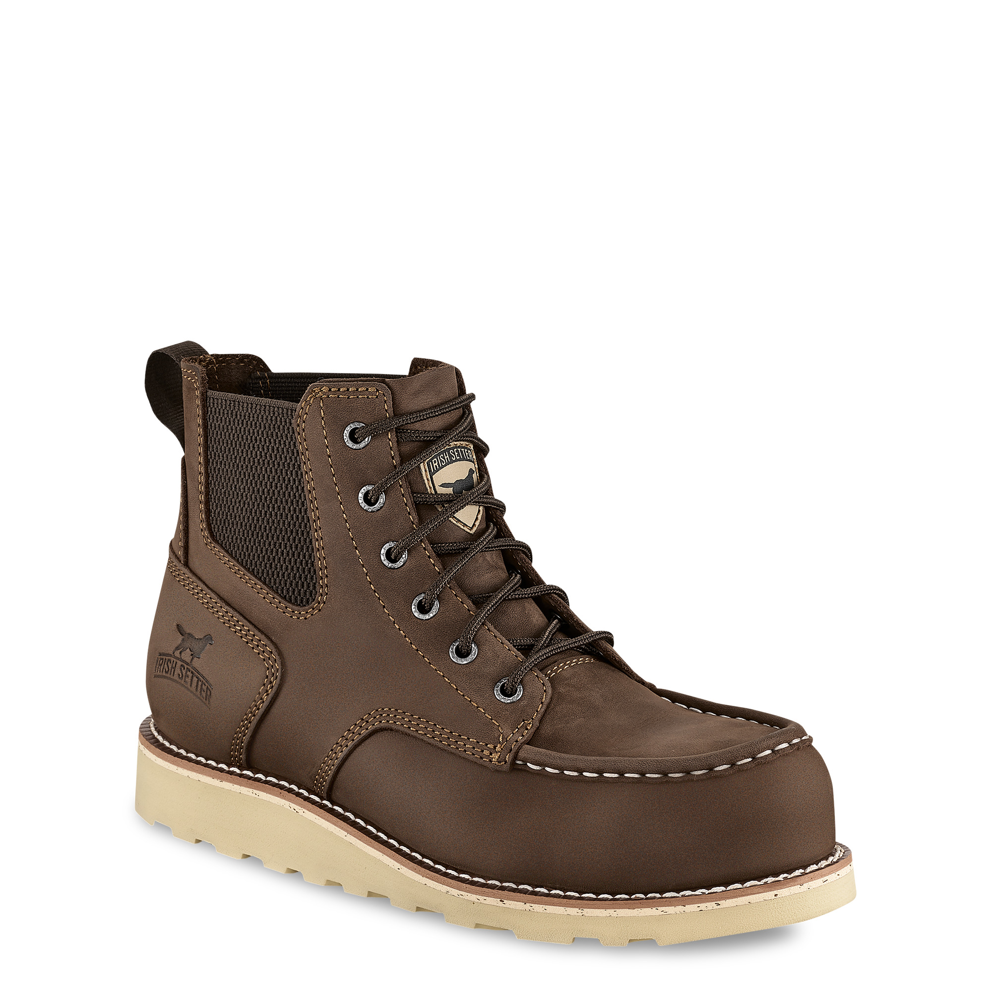 Irish Setter Pipestone Leather Pull-on Safety Toe Boot