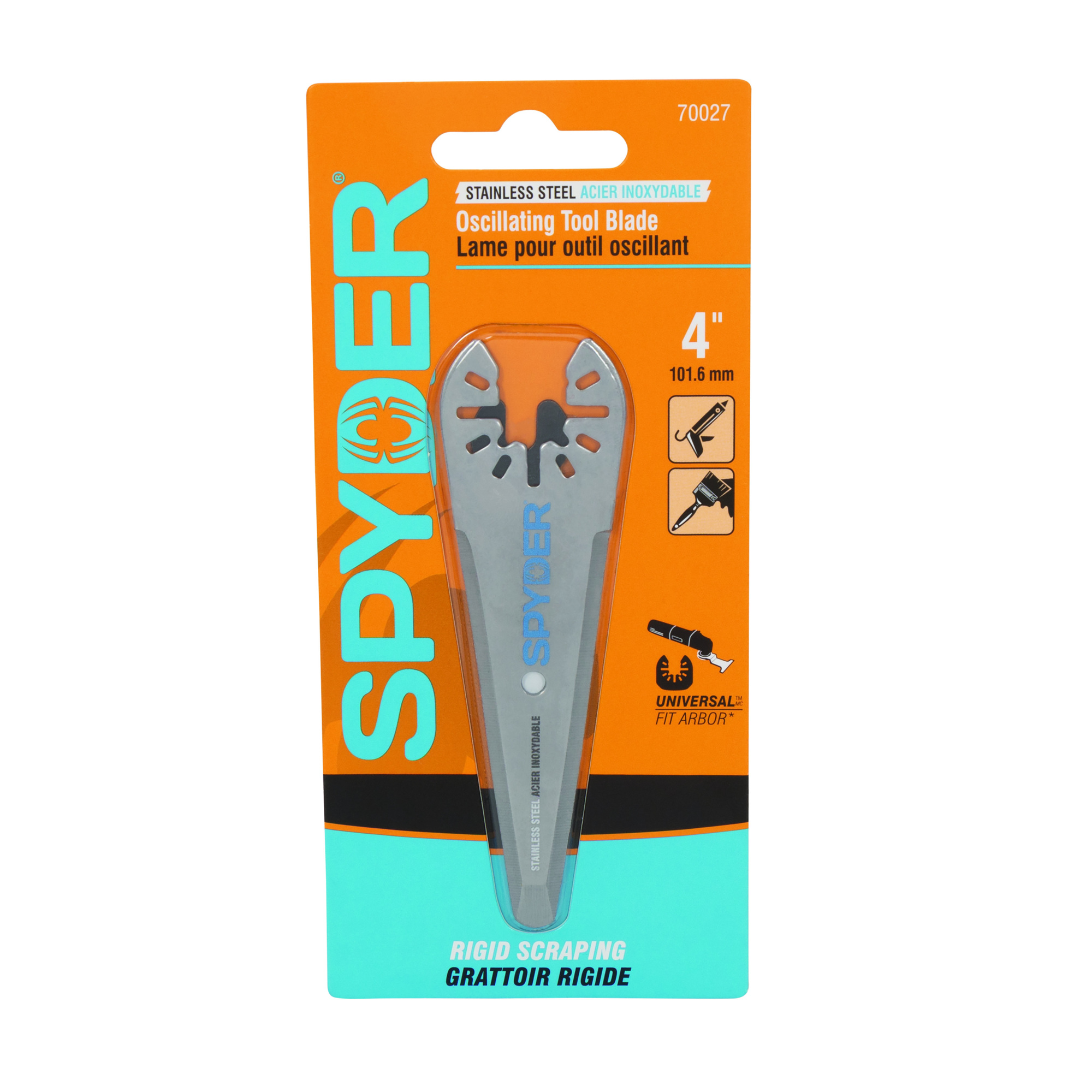 SPYDER 2-3/4-Inch Long Blade Rigid Scraper for Sealant 70027