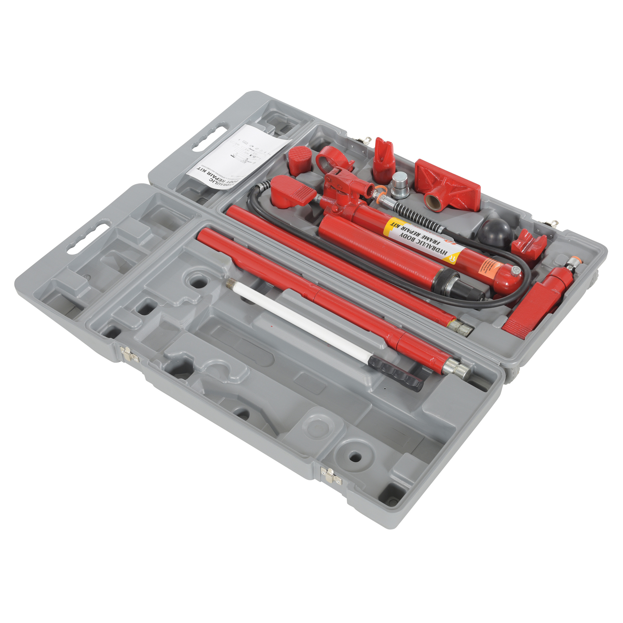 Vestil Steel Portable Hydraulic Equipment Kit 20000 Lb. Capacity 15 In. x 36 In. x 7 In. Red
