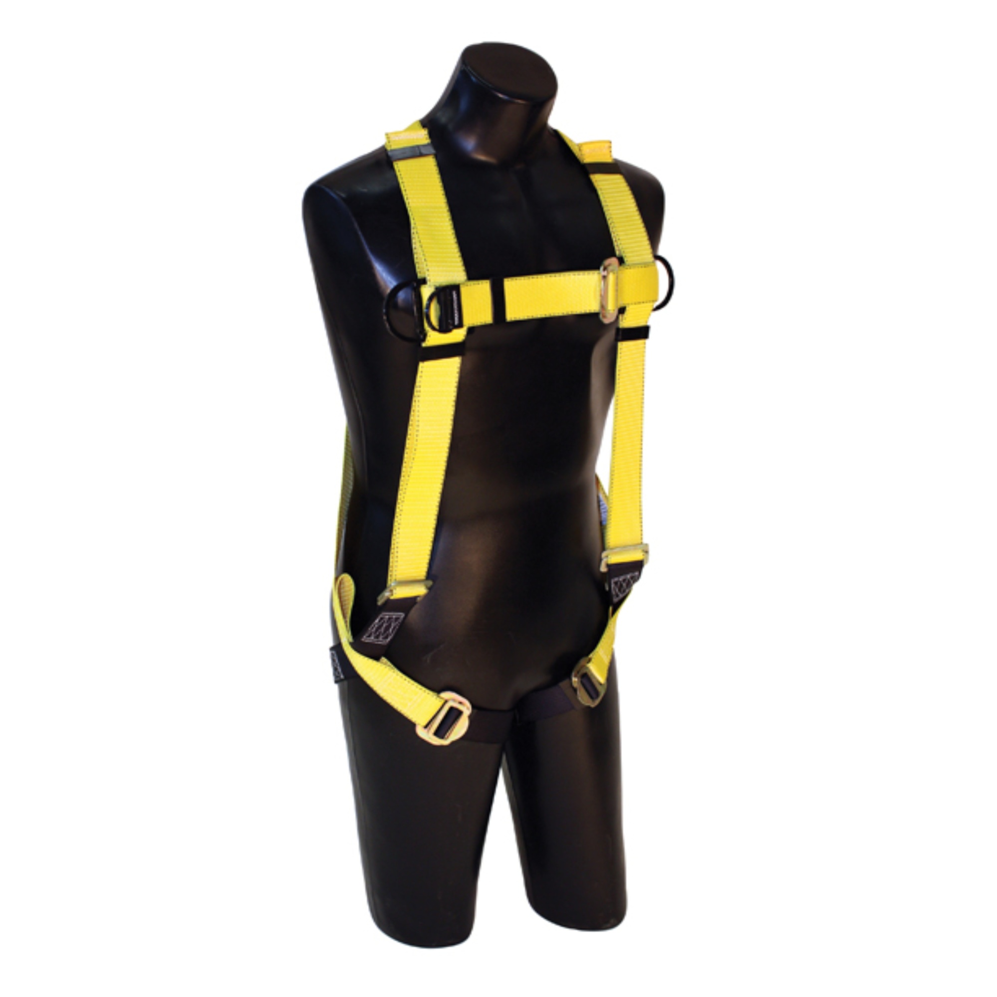 FALL SAFE™ - Safety Harness - A-SERIES - Vest-Style PT Legs - Back, Pass Through, Pass Through - Size: 2XL - Model # 800550