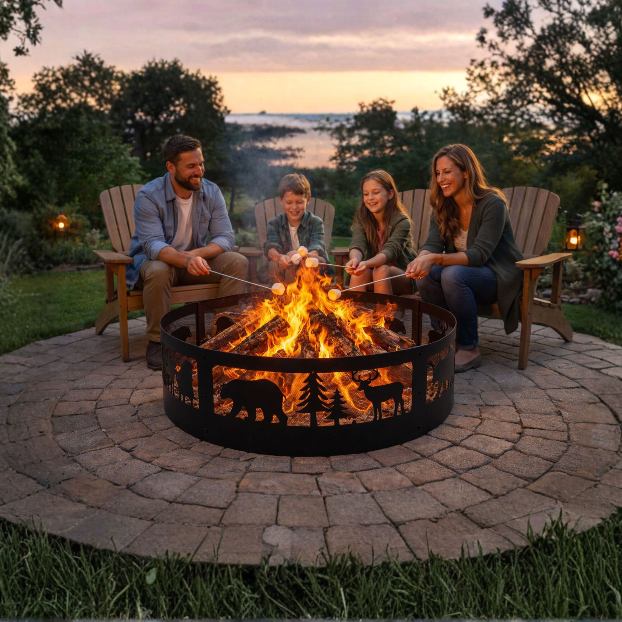 Fire Horse Wildlife Pit Ring — 36in., Model# WT-R-36E | Northern Tool