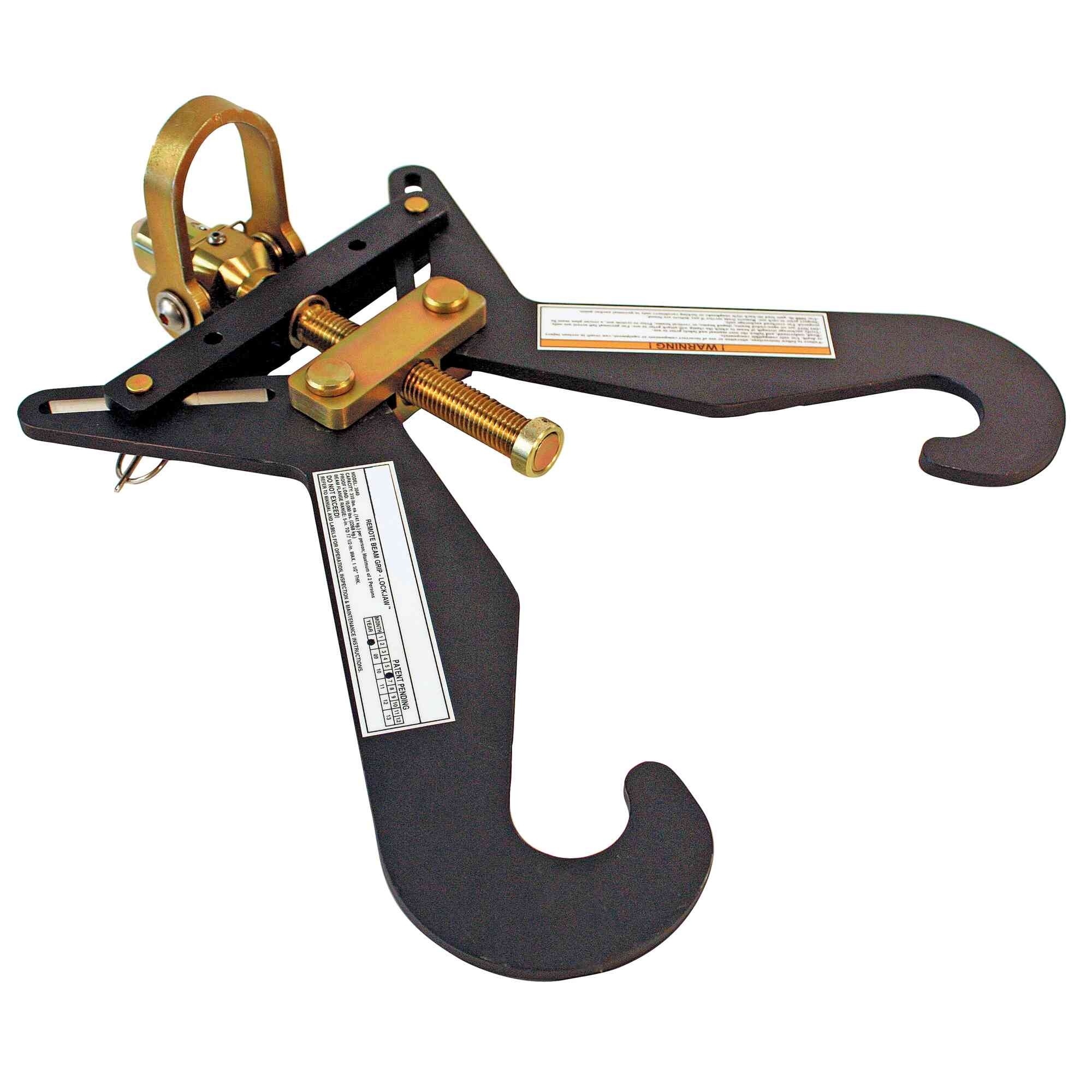 FALL SAFE™ - LockJaw™ - Remote Beam Grip Clamp  - Model # 3040-1