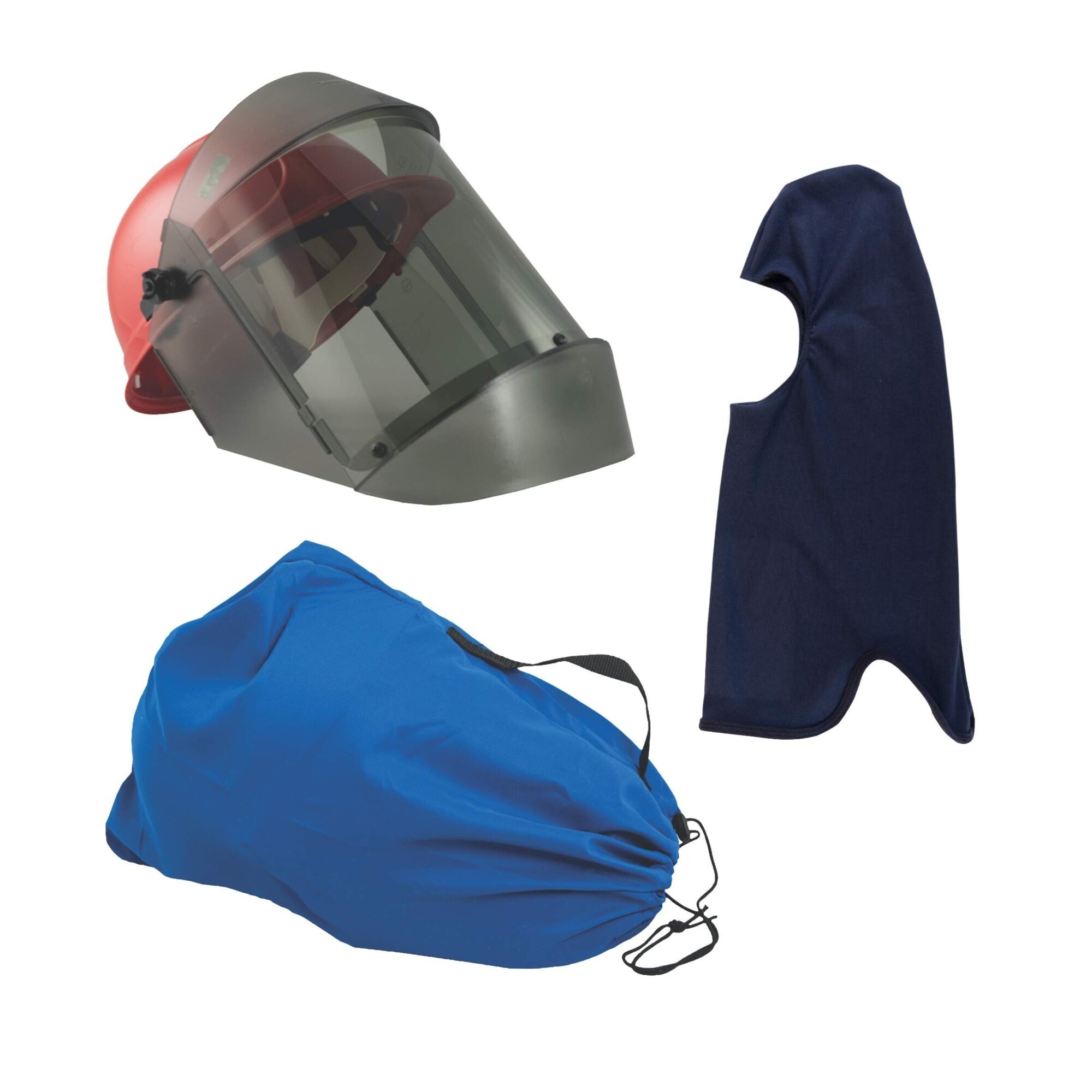 OBERON™ - Face Shield Kit - Arc Flash - 12 Cal TCG™ -Comes with hard cap, 12 calorie face shield, balaclava, and storage bag - Model # TCG12KIT