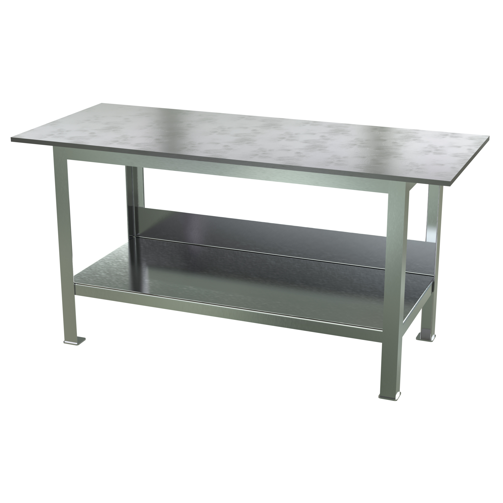 Vestil Steel Fixture Welding Table — 30in. x 72in. x 36 1/4in., 3/4in. Thick Top, 8000-Lb. Capacity, Model# FWT-075-3072