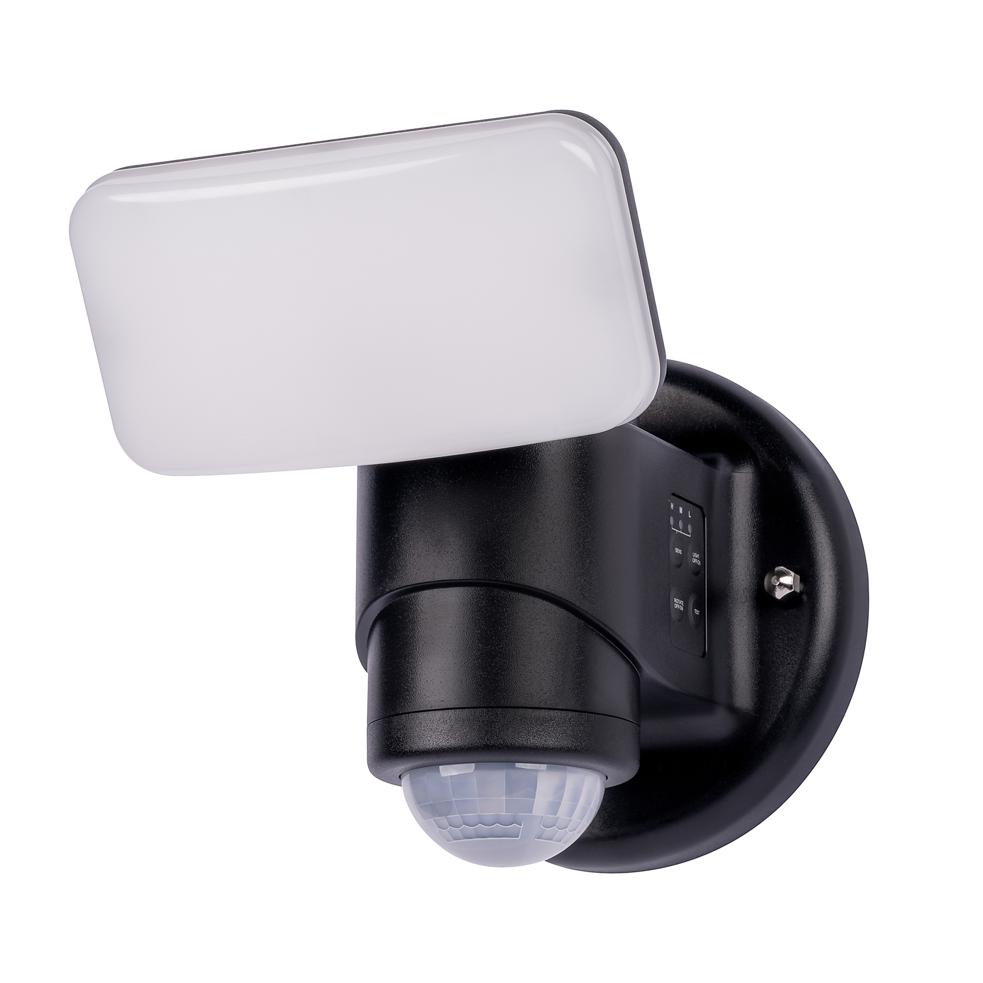 IQ America Wired 240° Dynamic Tracking™ Motion Sensor LED Light, 2000 Lumens, Black IWT-2420-BK