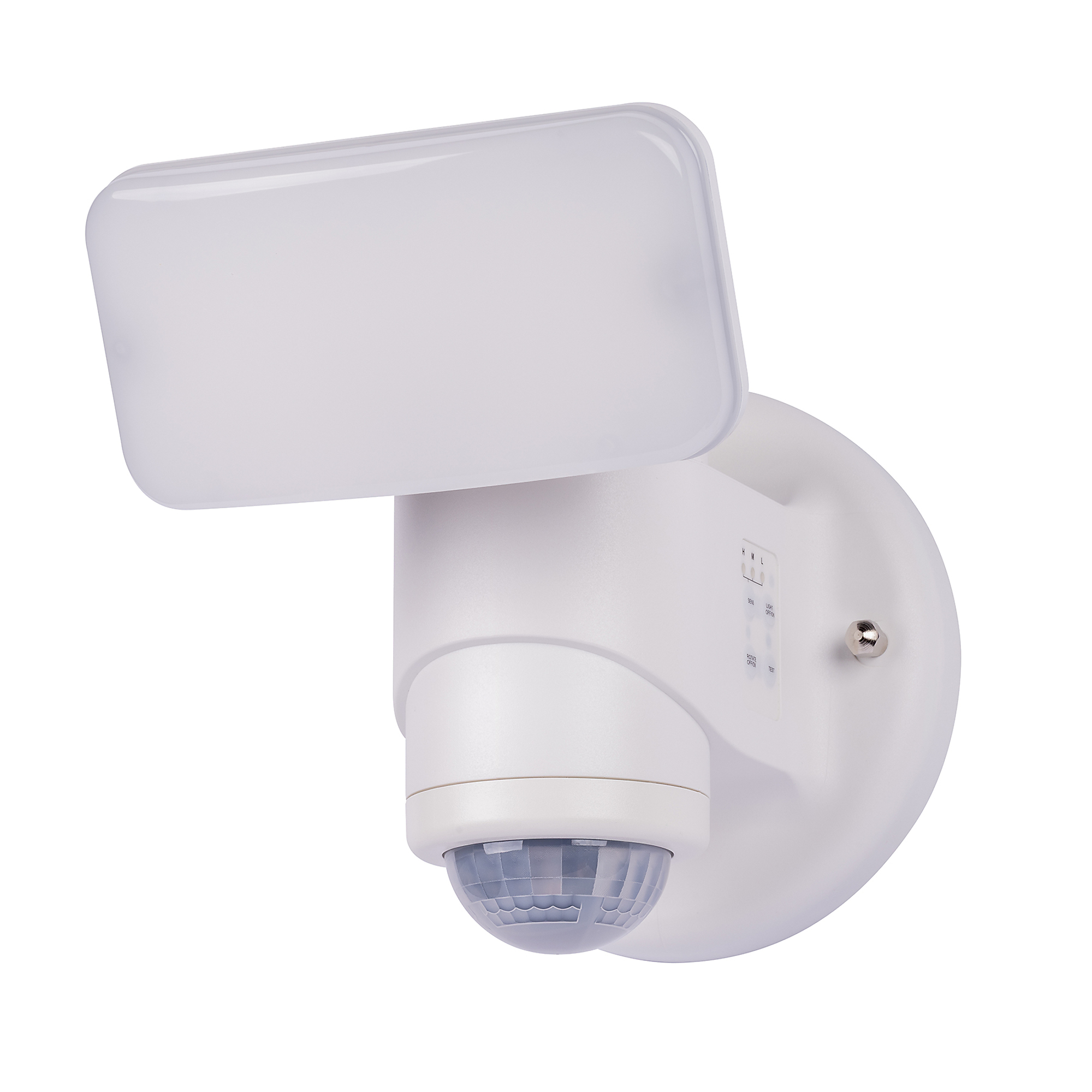 IQ America Wired 240° Dynamic Tracking™ Motion Sensor LED Light, 2000 Lumens, White IWT-2420-WH