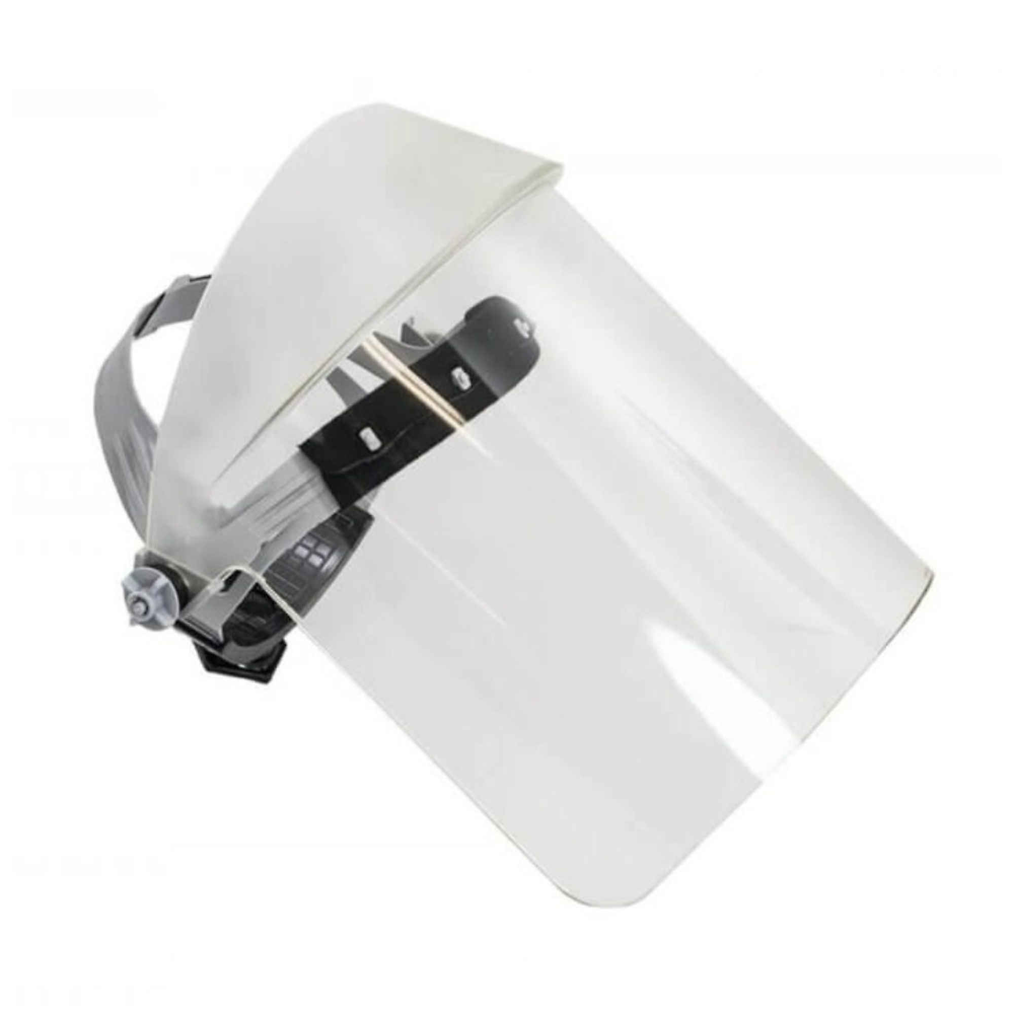 OBERON™ - Face Shield with Ratcheting Headgear - Scratch Resistant Polycarbonate - Window: Clear - Model # 128R