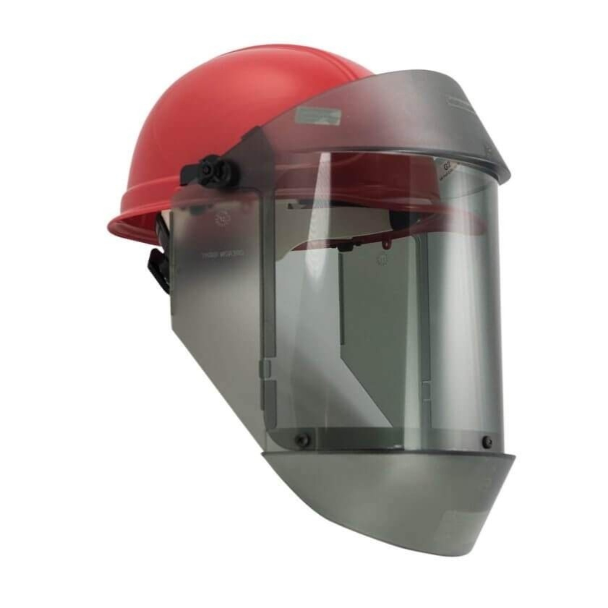 OBERON™ - Face Shield & Hard Cap - Arc Flash - 12 Cal TCG™ - Lens Color: Clear Grey Anti-Fog - Model # 21AGR12AF-C+500