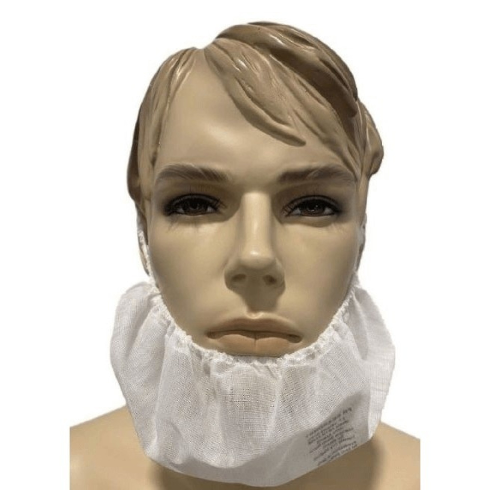 OBERON FR Beard Net, Unisize, White