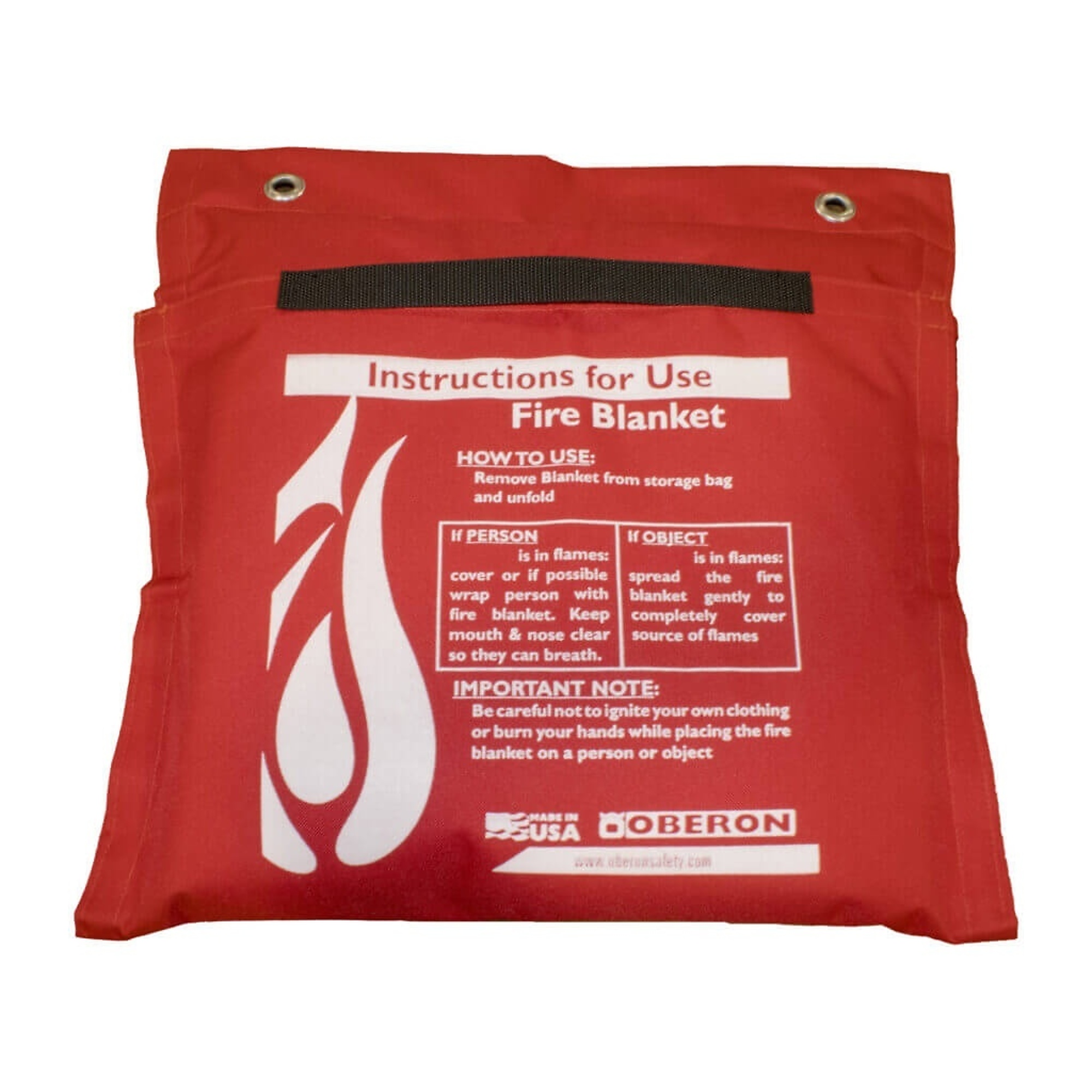 OBERON™ - Blanket - Fire Suppression - 5' x 8' - With Bag - Model # FIREBLNKT-58+SP