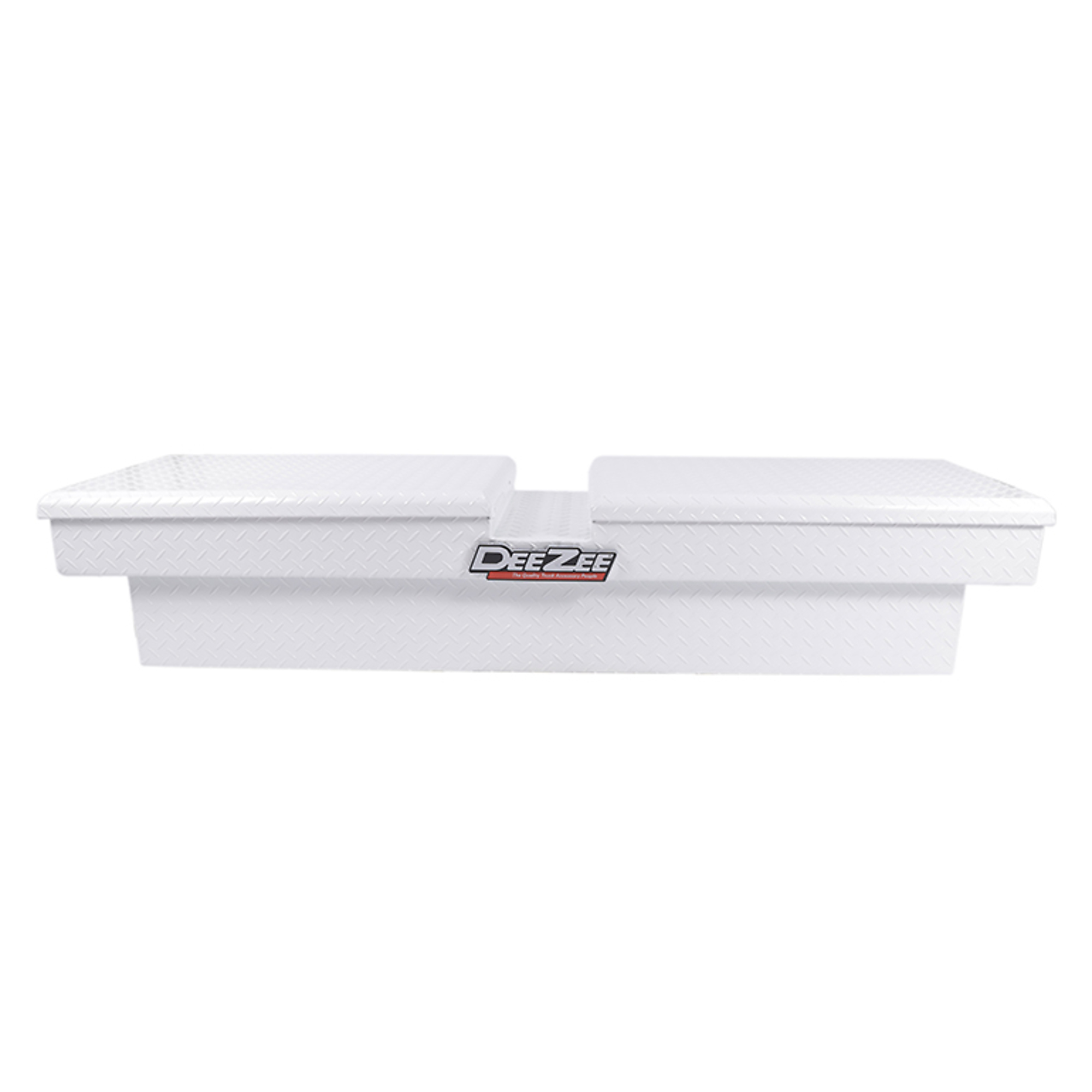 DeeZee Red Series Double Lid Tool Box - White - DZ8370WH