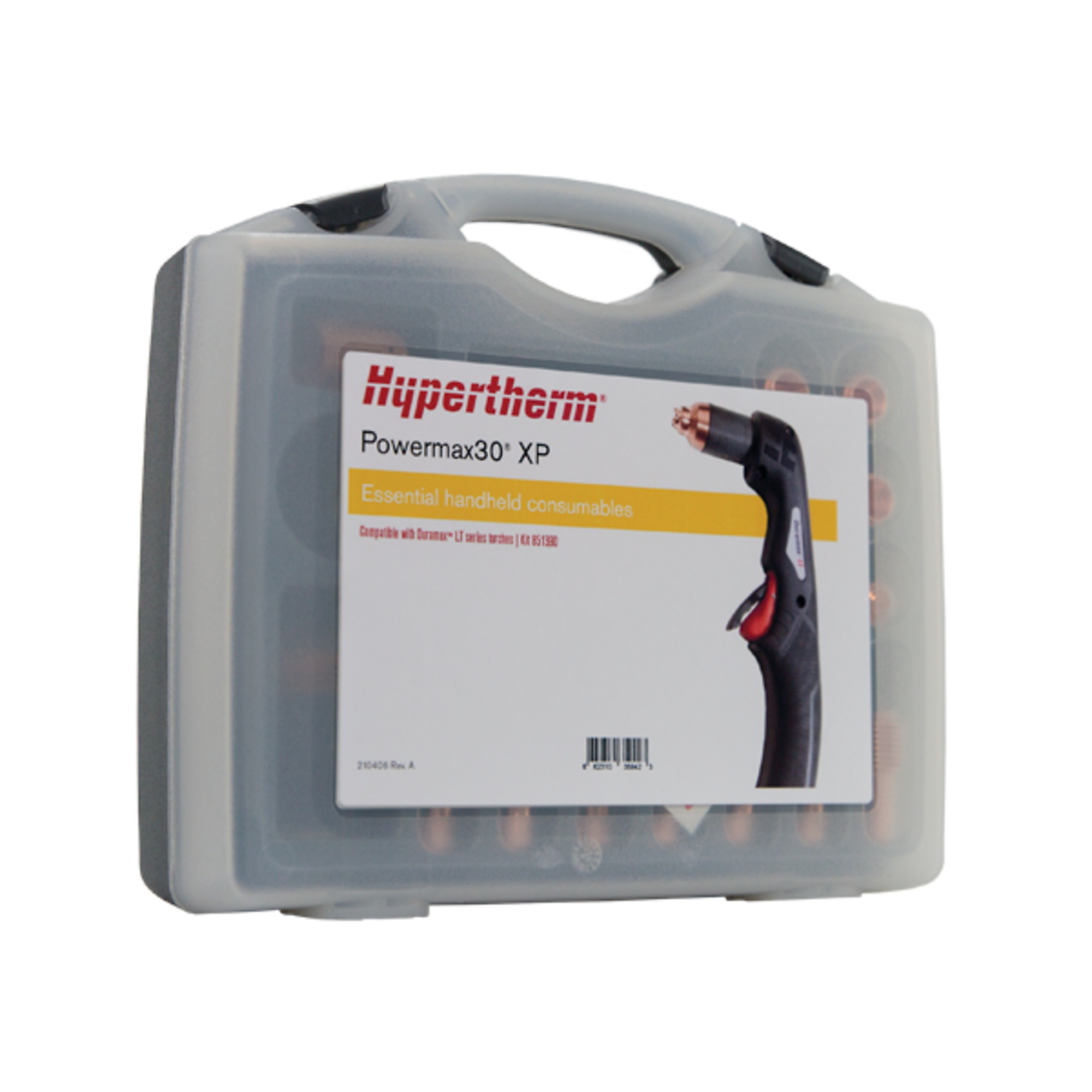 Hypertherm Genuine Consumable Kit – 30A Cutting for Powermax30 XP & Powermax33 XP Handheld Plasma Systems, Model #851479