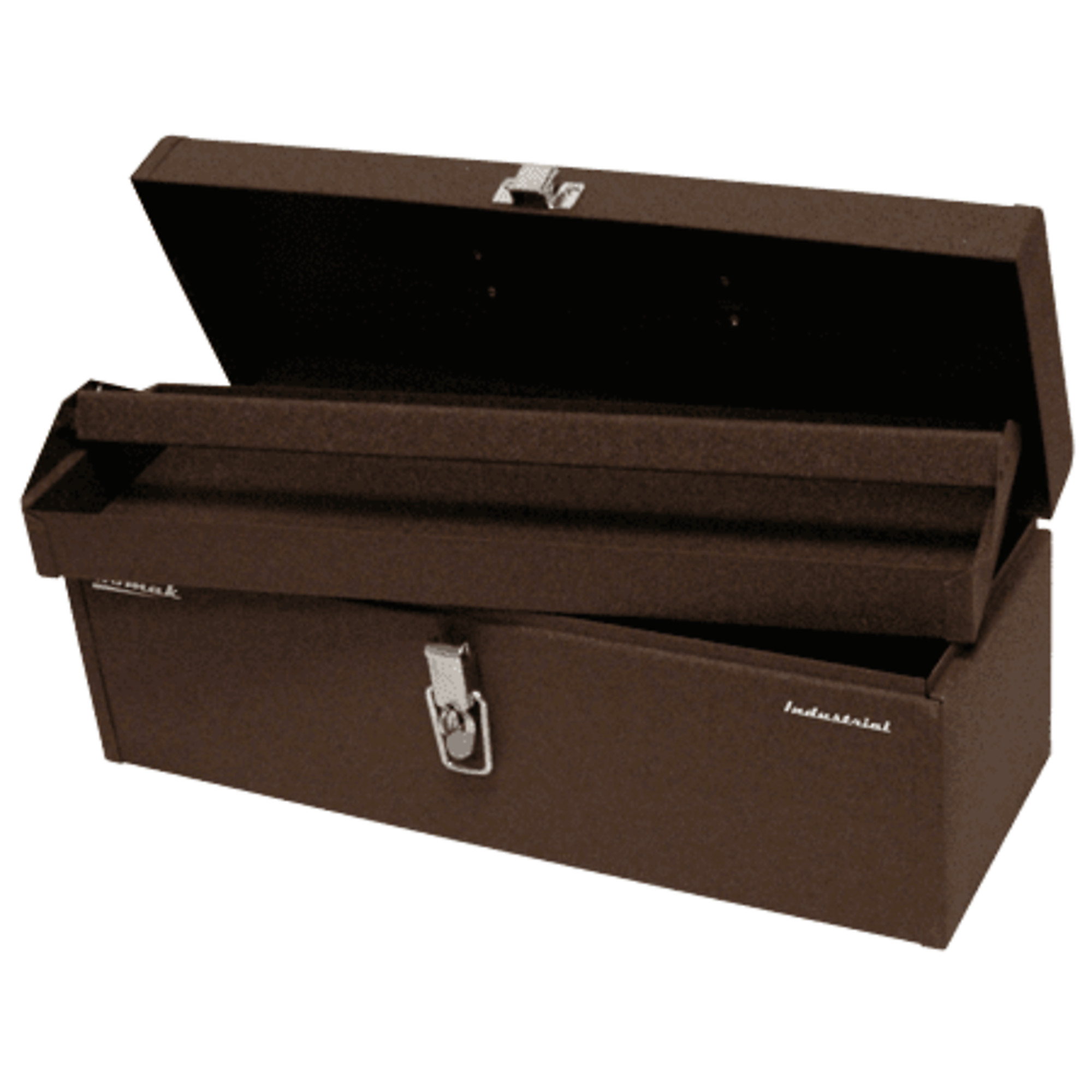 Homak, 20" Professional Industrial Toolbox, Brown, Heavy-duty 21-gauge steel, Model #  BW00200200