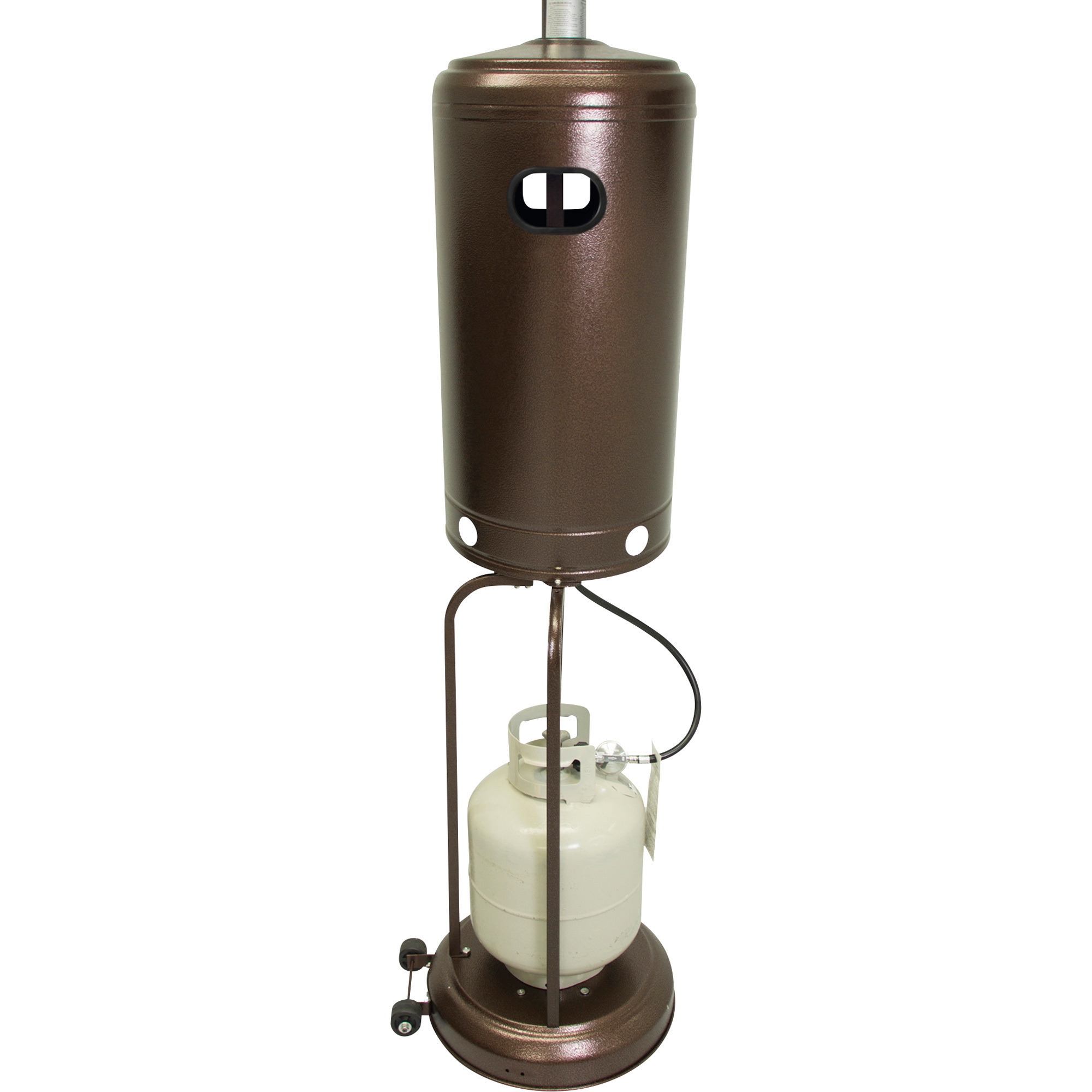 DynaGlo Patio Heater, 41,000 BTU, Propane, Hammered Bronze, Model