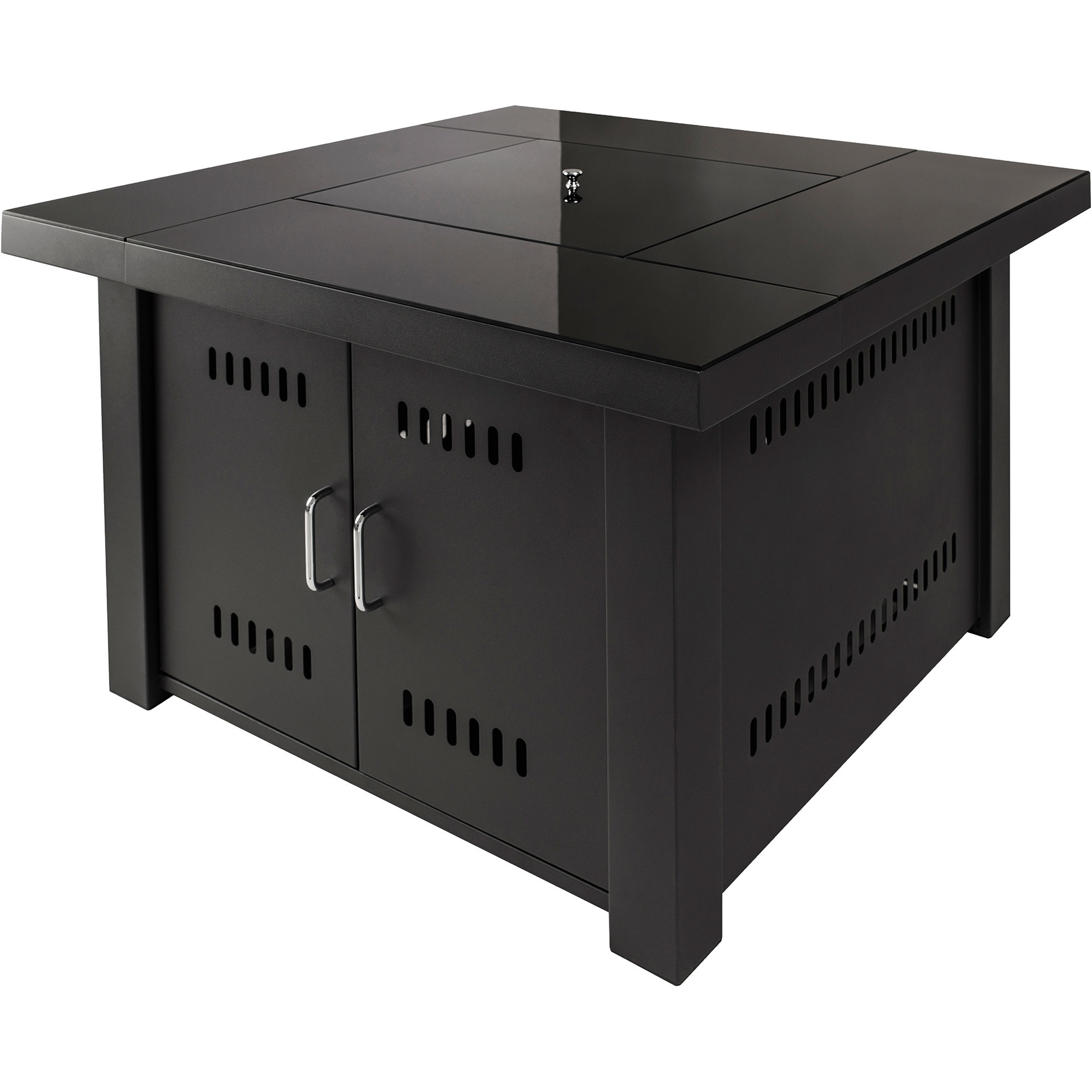 Pleasant Hearth Sheridan Fire Pit Table, 40,000 BTU, Propane, Black, Model# OFG444T
