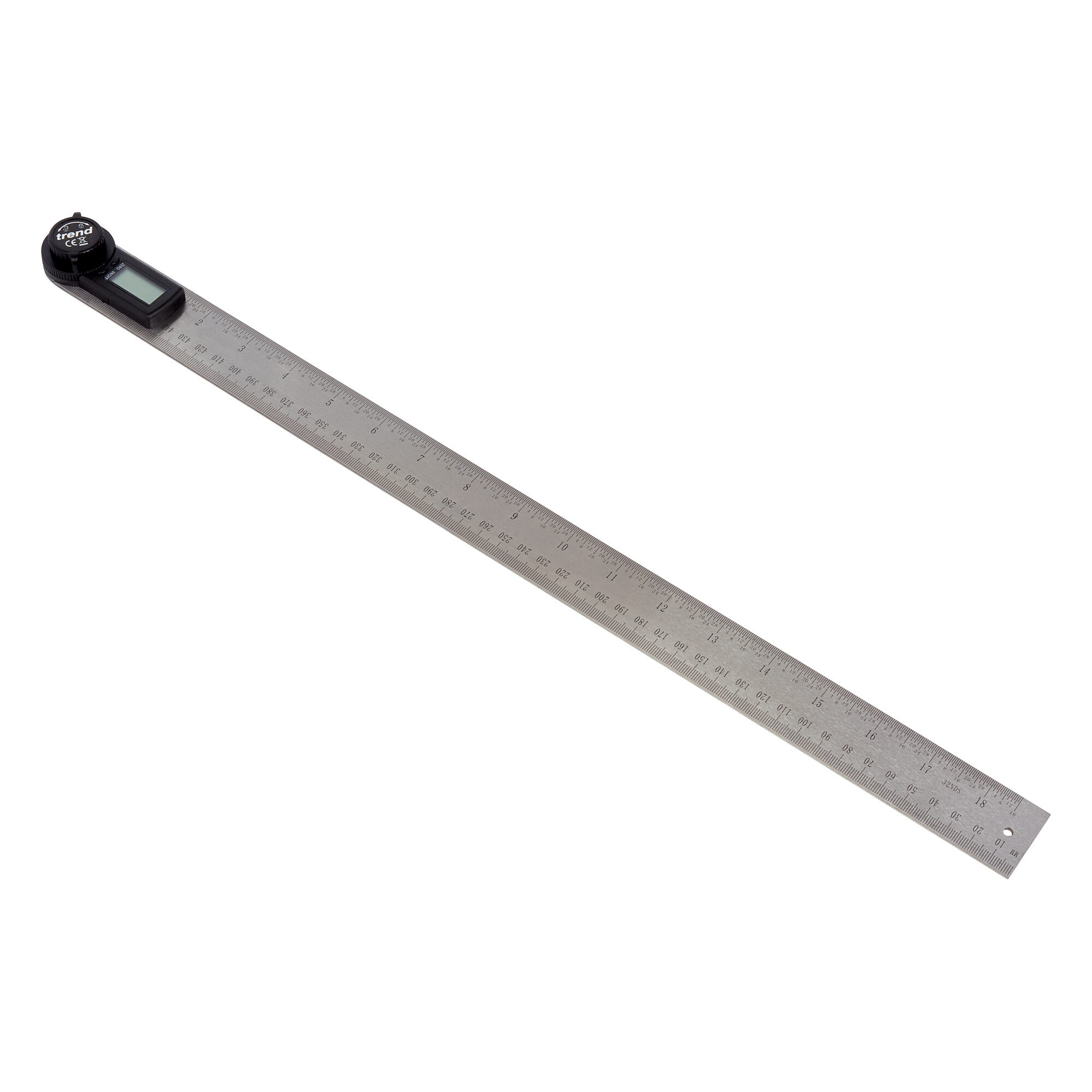 Trend 20 Inch Digital Angle Ruler, Precise Angle Measurements, Stainless Steel, Auto Shut-Off, DAR/500