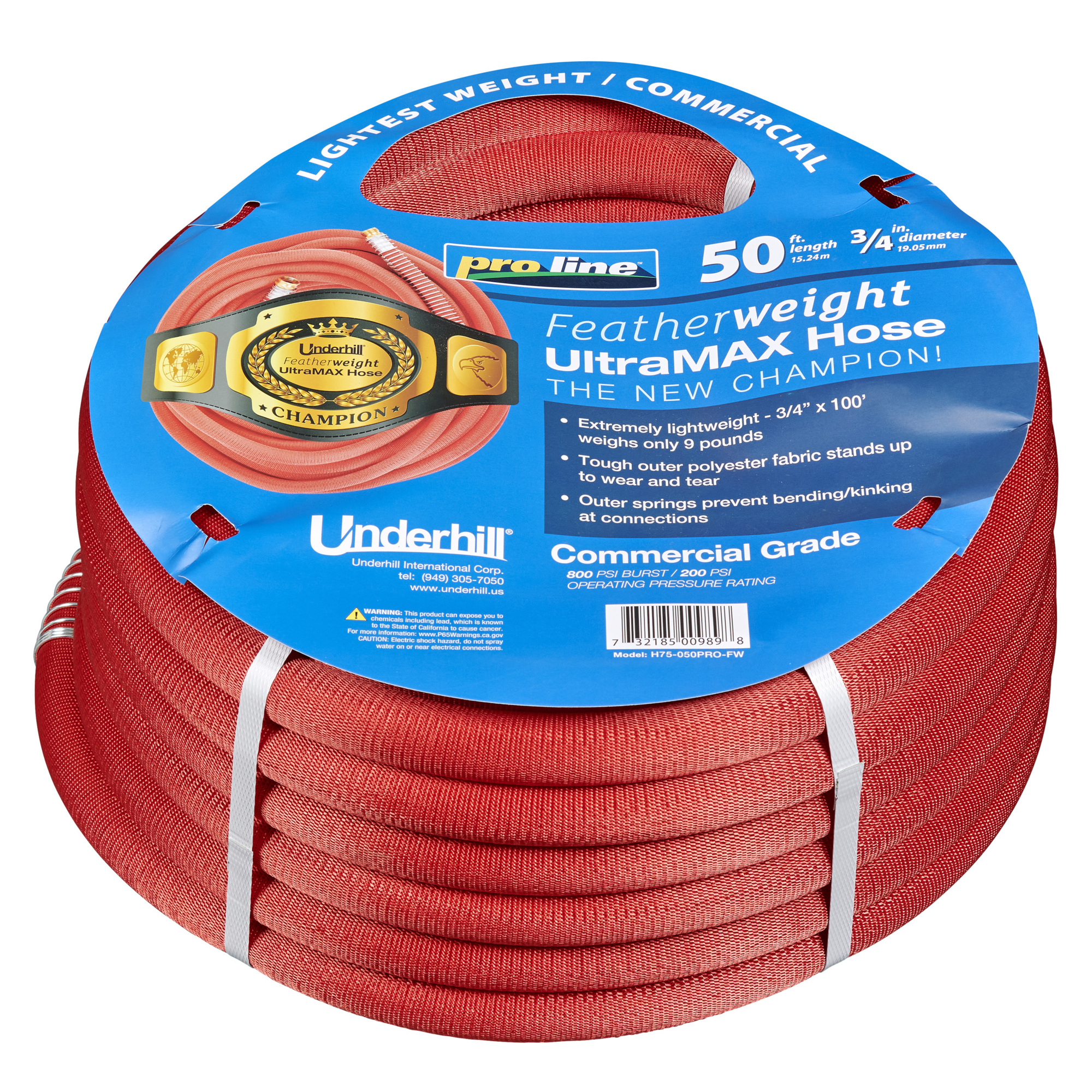 Underhill Featherweight 3/4"x50' H75-050PRO-FW