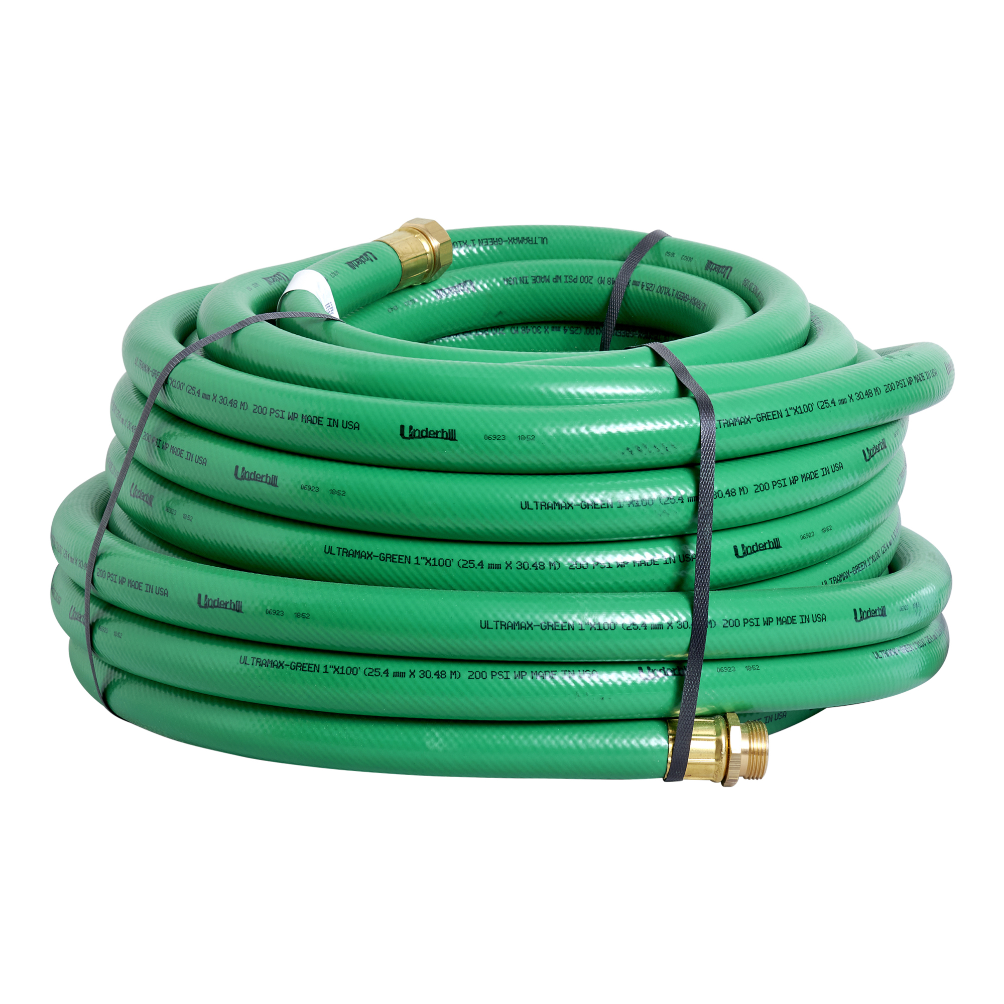 Underhill UltraMax Green 1 in. Commercial Hose – 100 ft
