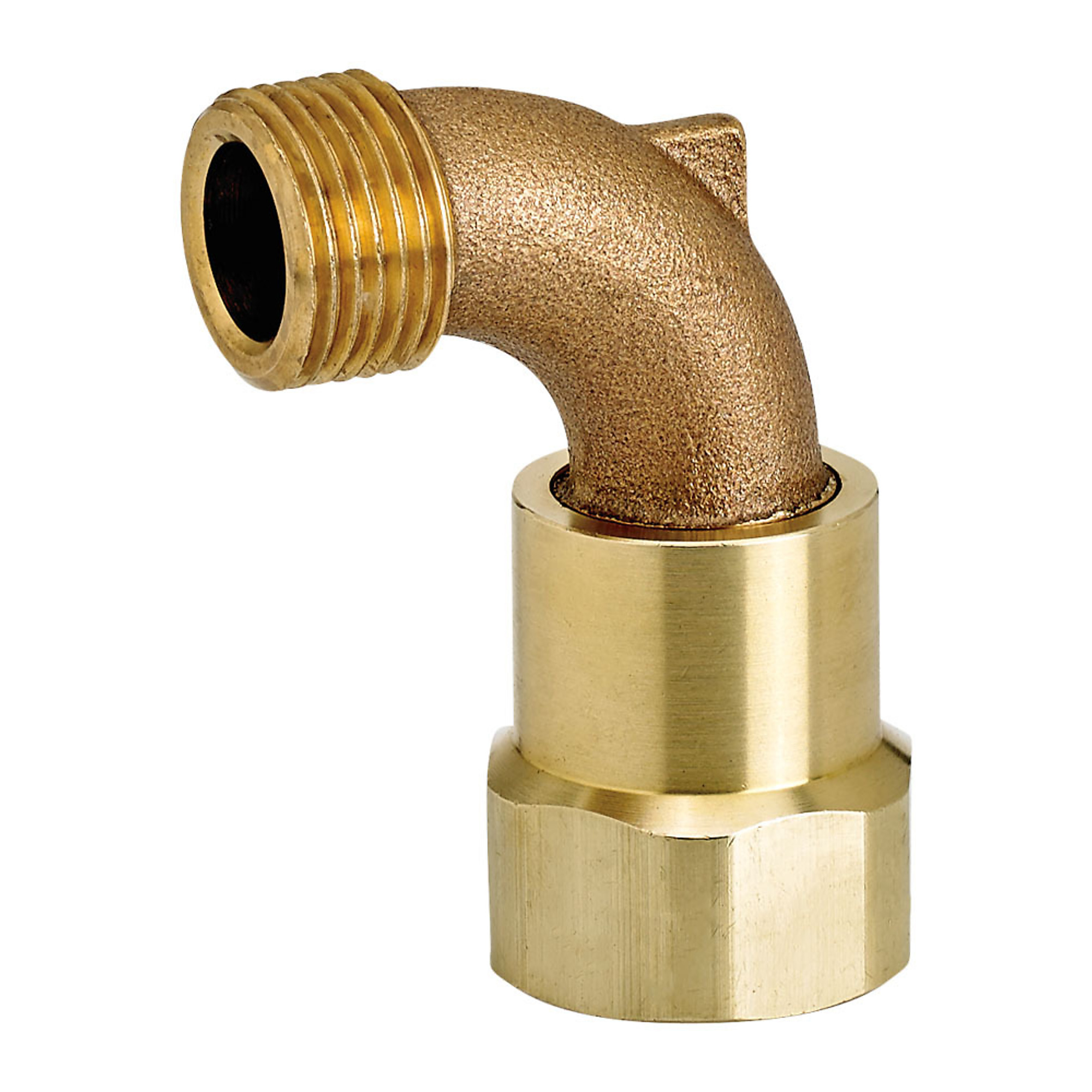 Underhill Brass Hose Adapter 1 in. FPT x 3/4 in. MHT