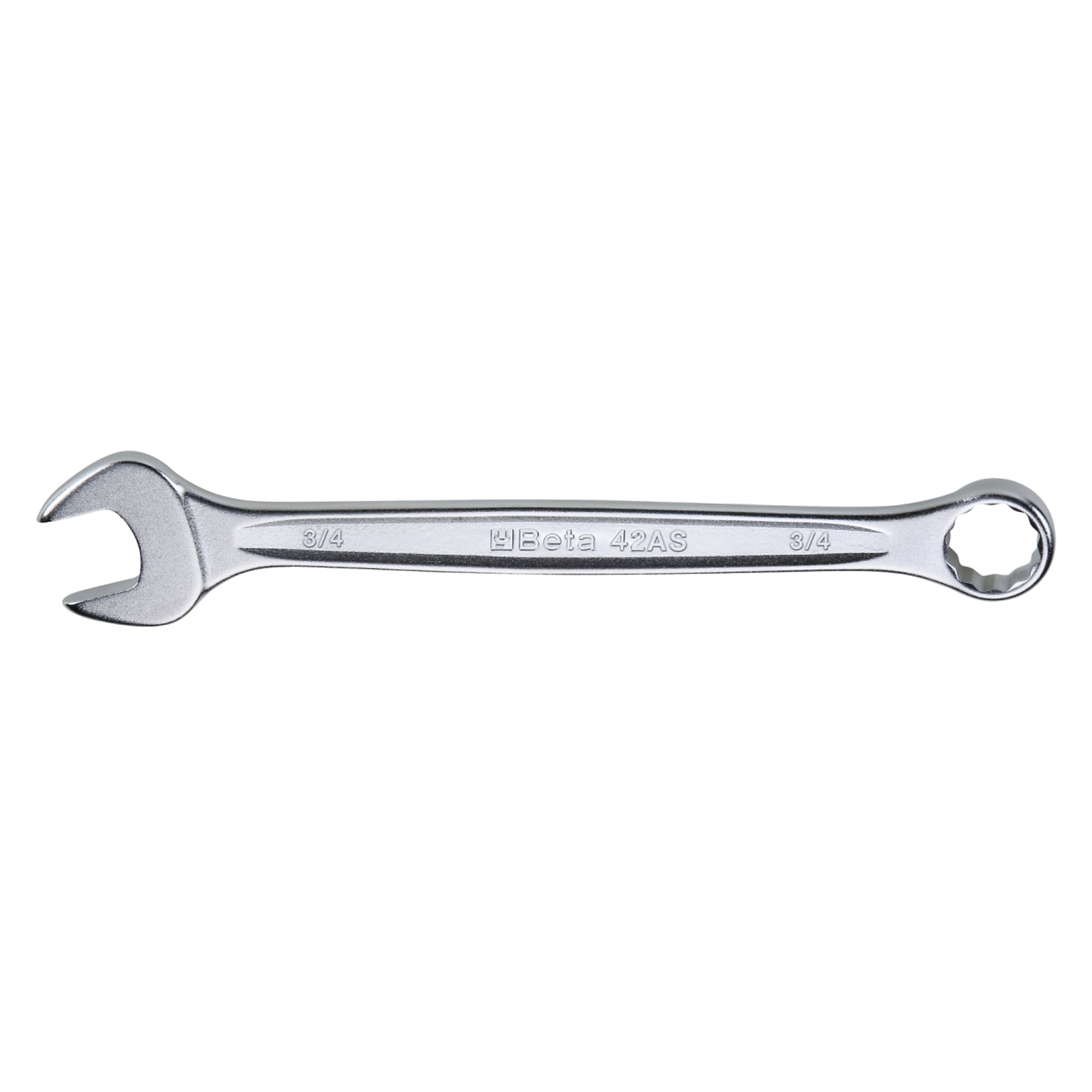 Beta 42AS 11/16" 15° Offset Combination Wrench, Chrome-plated