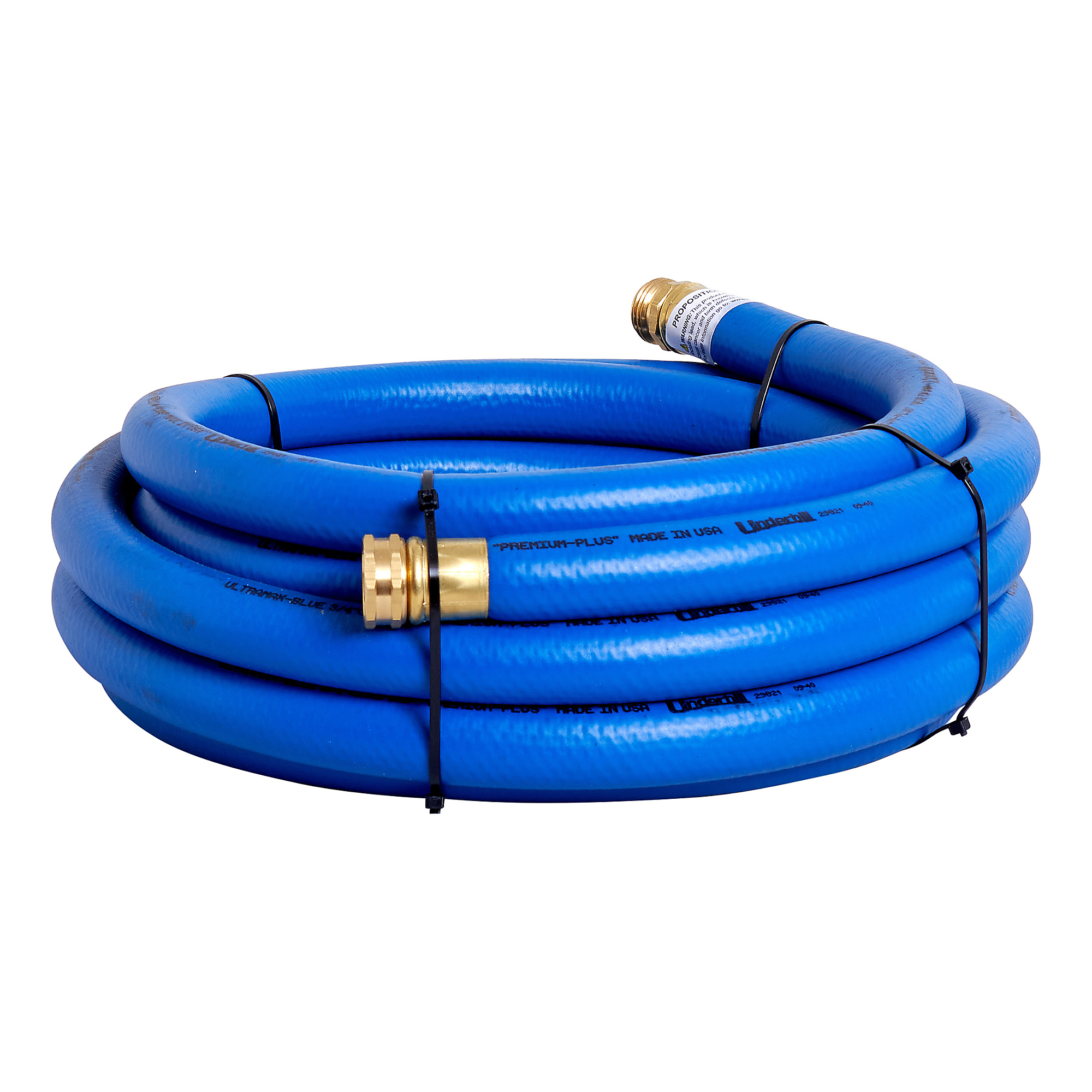 Underhill ShortyPro Hose — 3/4in. dia., 20ft., Blue, Model# H75-S20