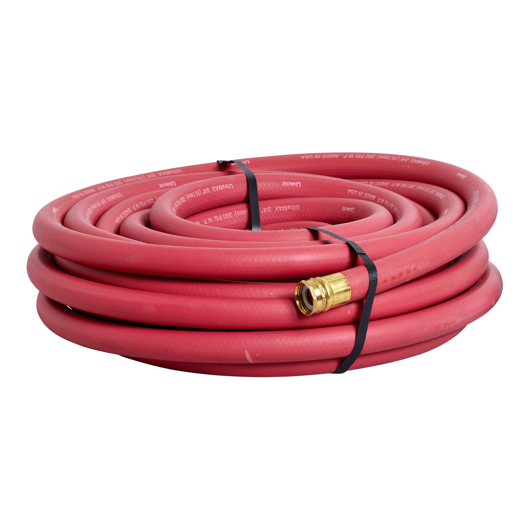 Underhill UltraMax Red 3/4 in. Heavy-Duty Rubber Hose – 50 ft