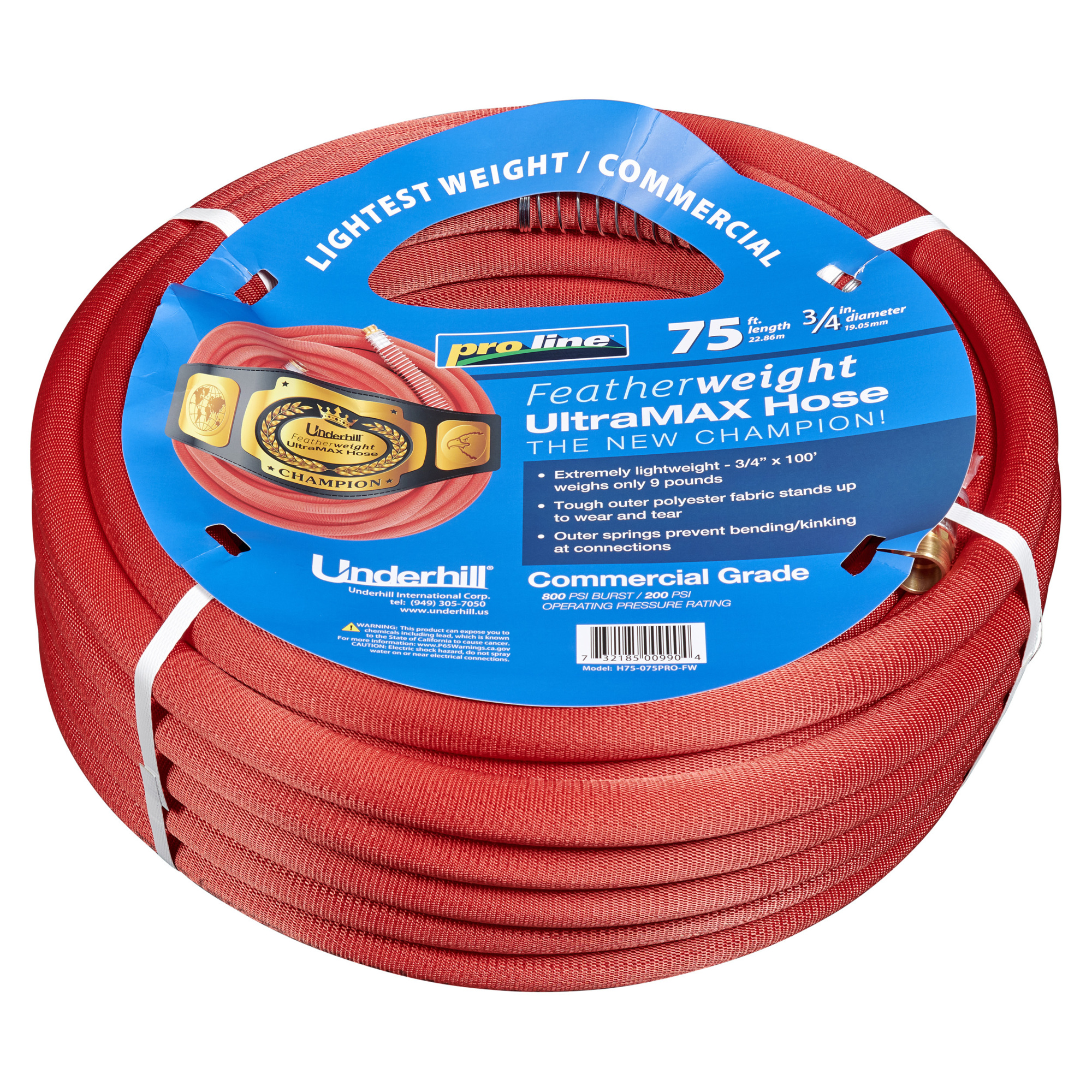 Underhill Featherweight 3/4"x75' H75-075PRO-FW