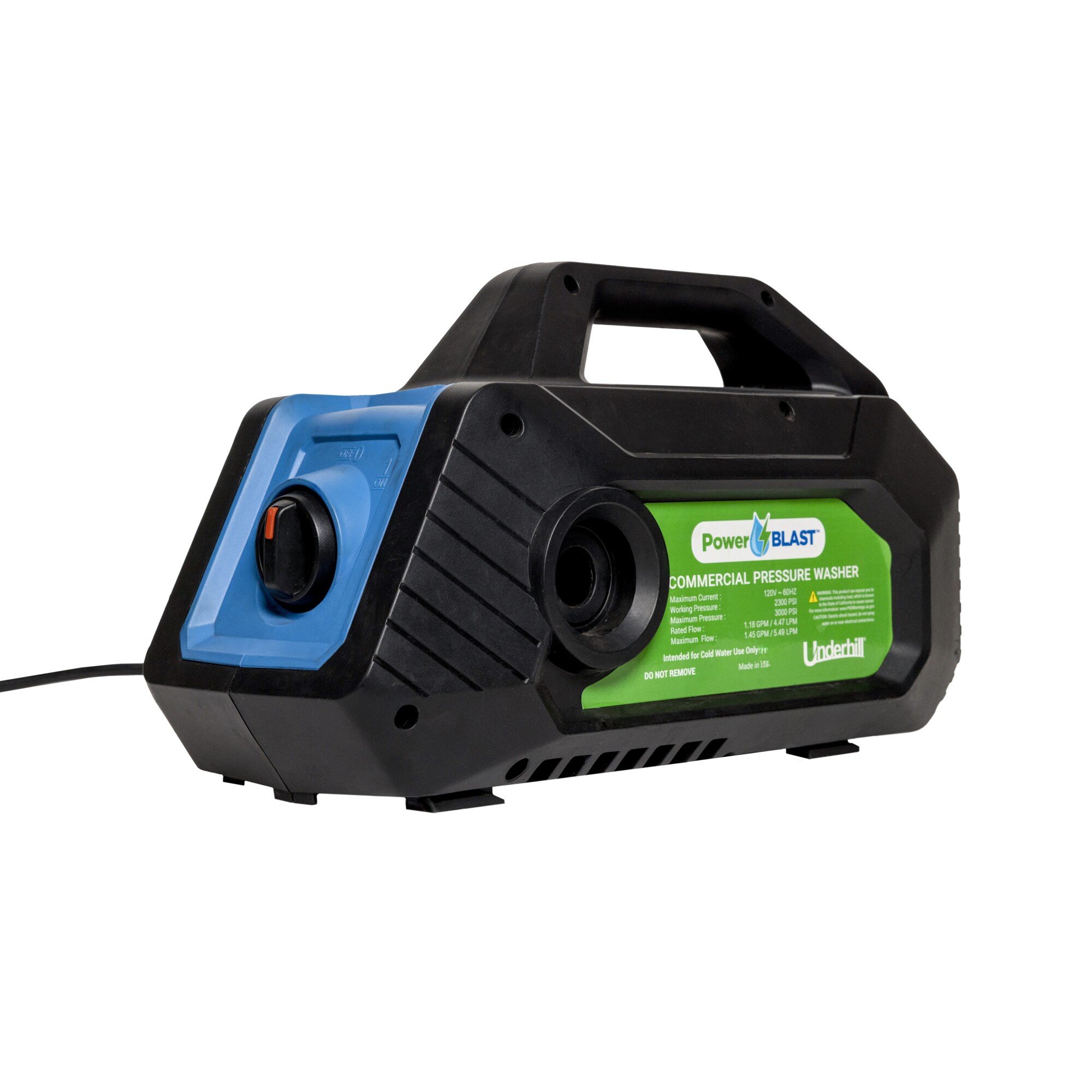 Underhill PowerBlast 3000 PSI Electric Pressure Washer